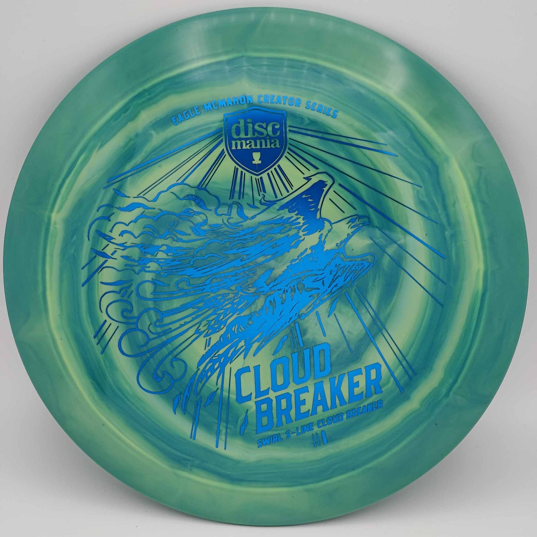Discmania Cloudbreaker - Eagle McMahon Creator Series Swirl S-Line - The Last Cloudbreaker