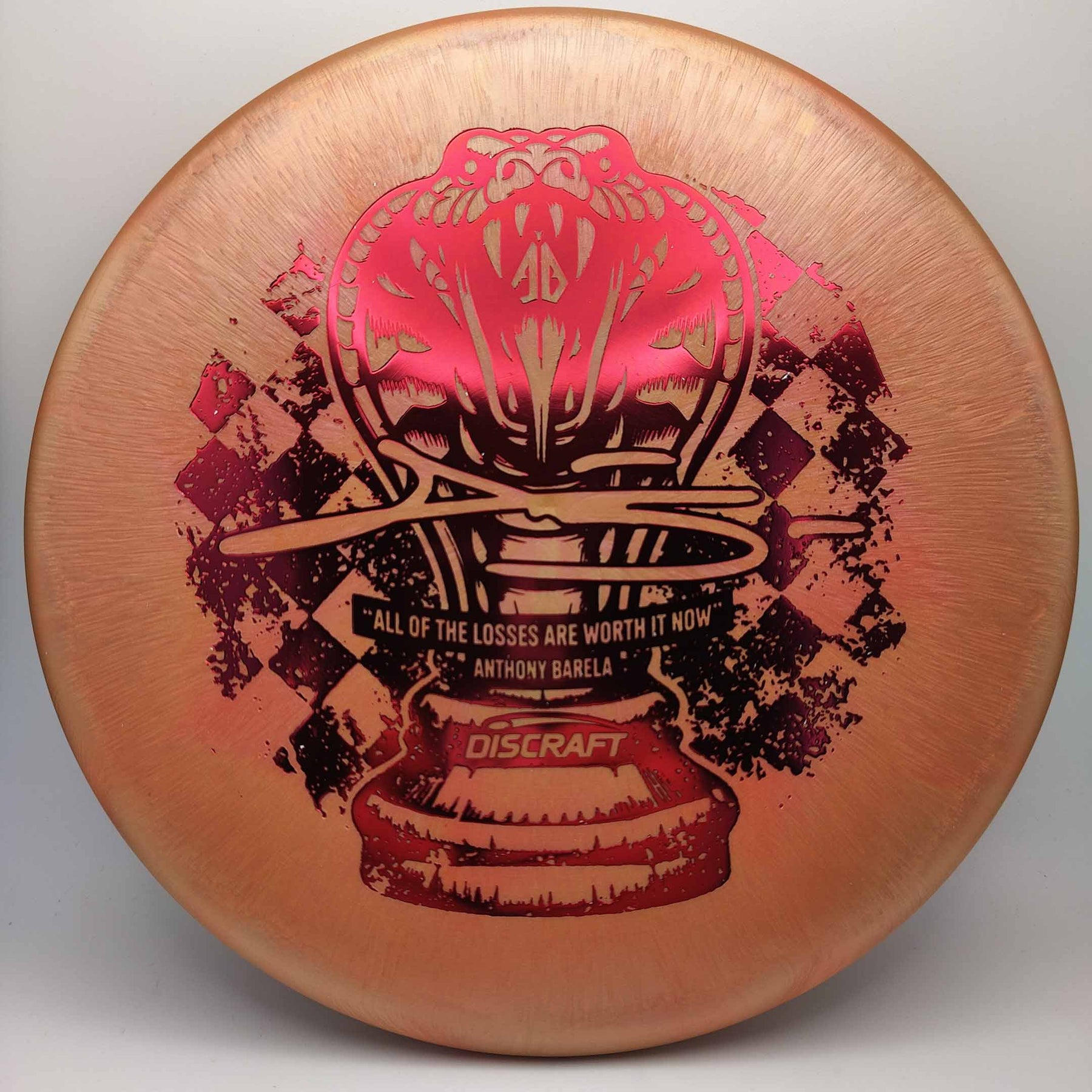 Discraft Zone - Titanium Colorshift Swirl Anthony Barela "Checkmate" 170-174g