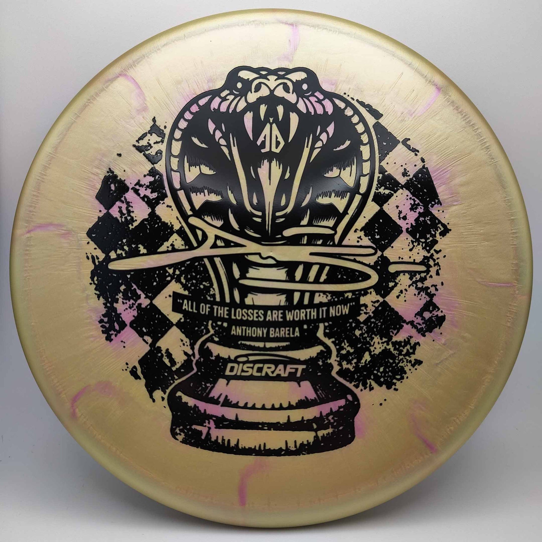 Discraft Zone - Titanium Colorshift Swirl Anthony Barela "Checkmate" 170-174g