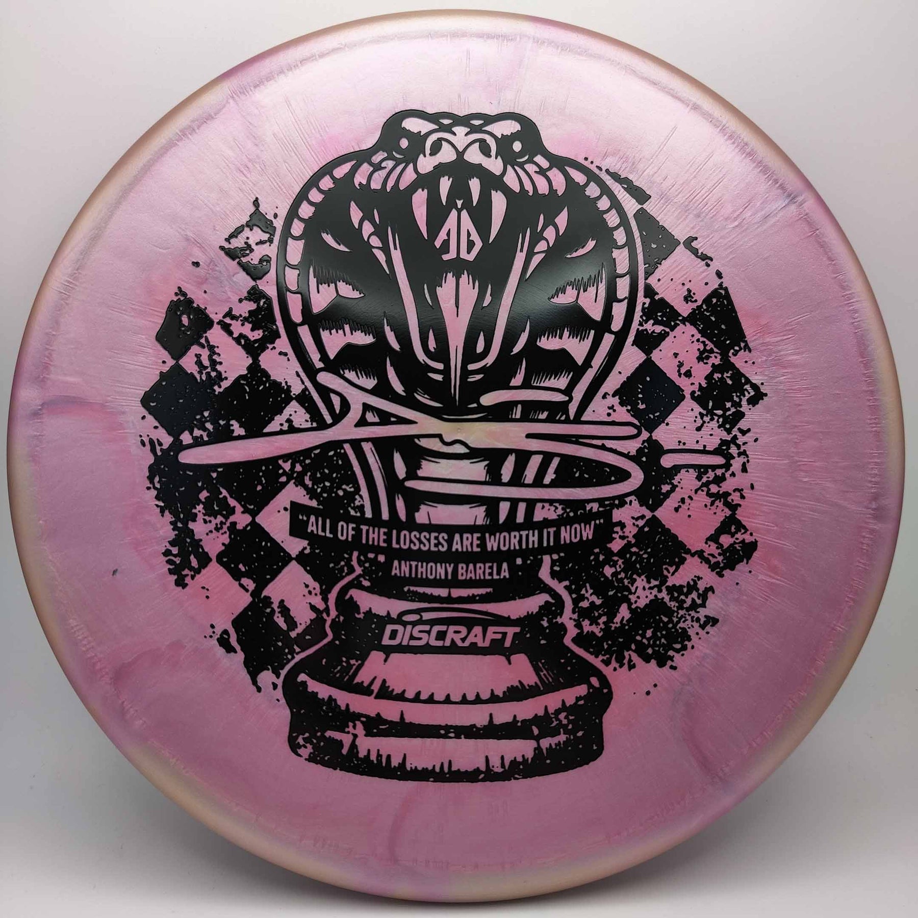 Discraft Zone - Titanium Colorshift Swirl Anthony Barela "Checkmate" 170-174g