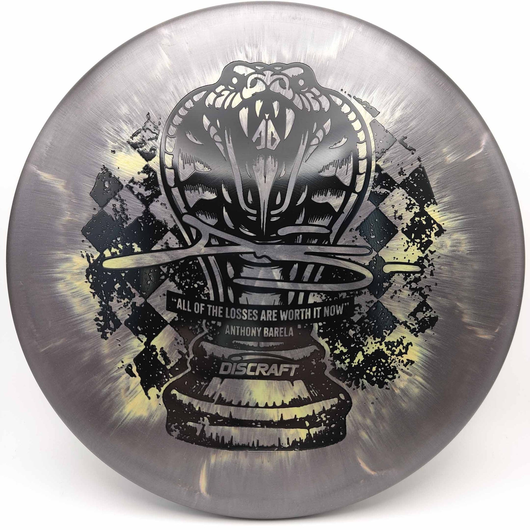 Discraft Zone - Titanium Colorshift Swirl Anthony Barela "Checkmate" 170-174g