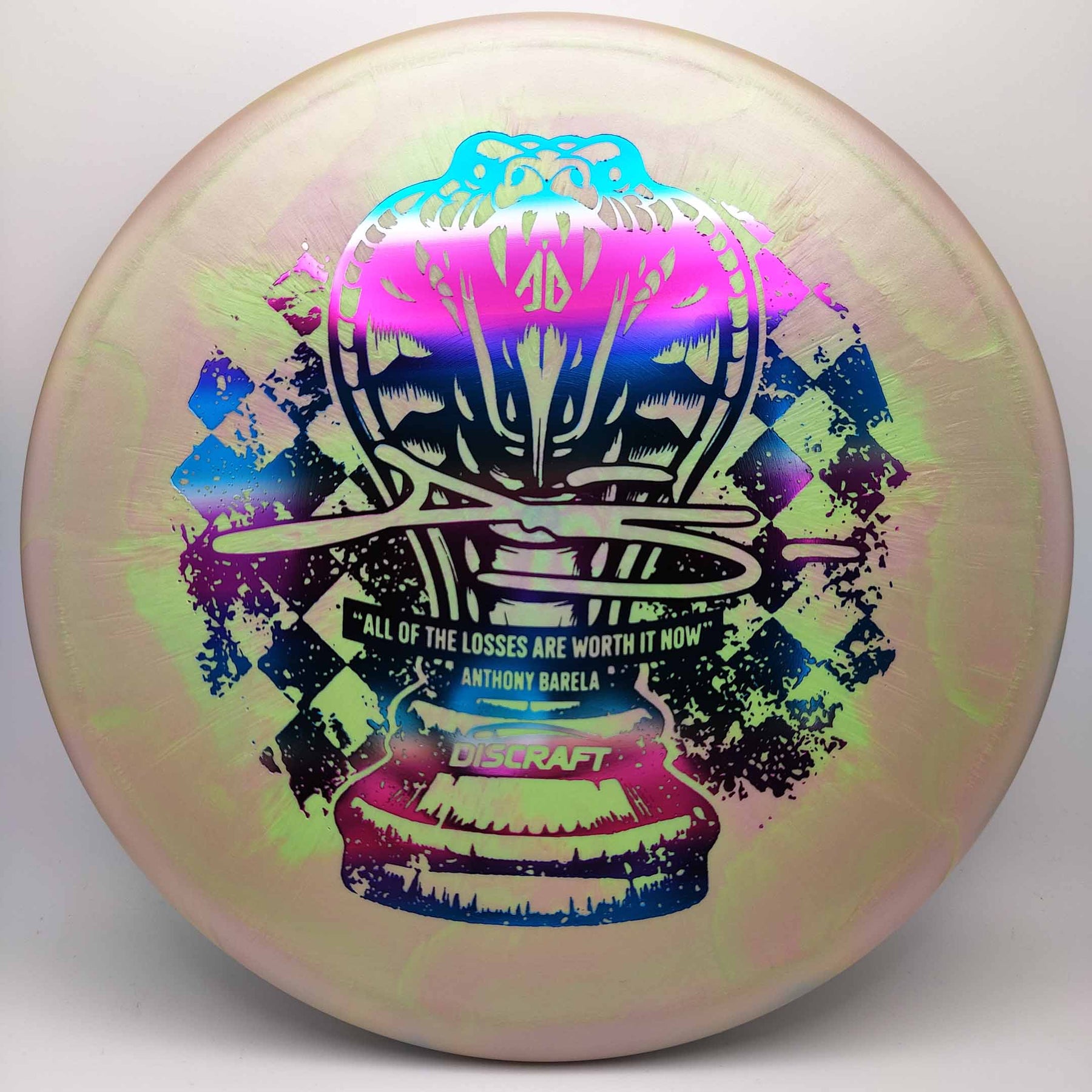 Discraft Zone - Titanium Colorshift Swirl Anthony Barela "Checkmate" 170-174g