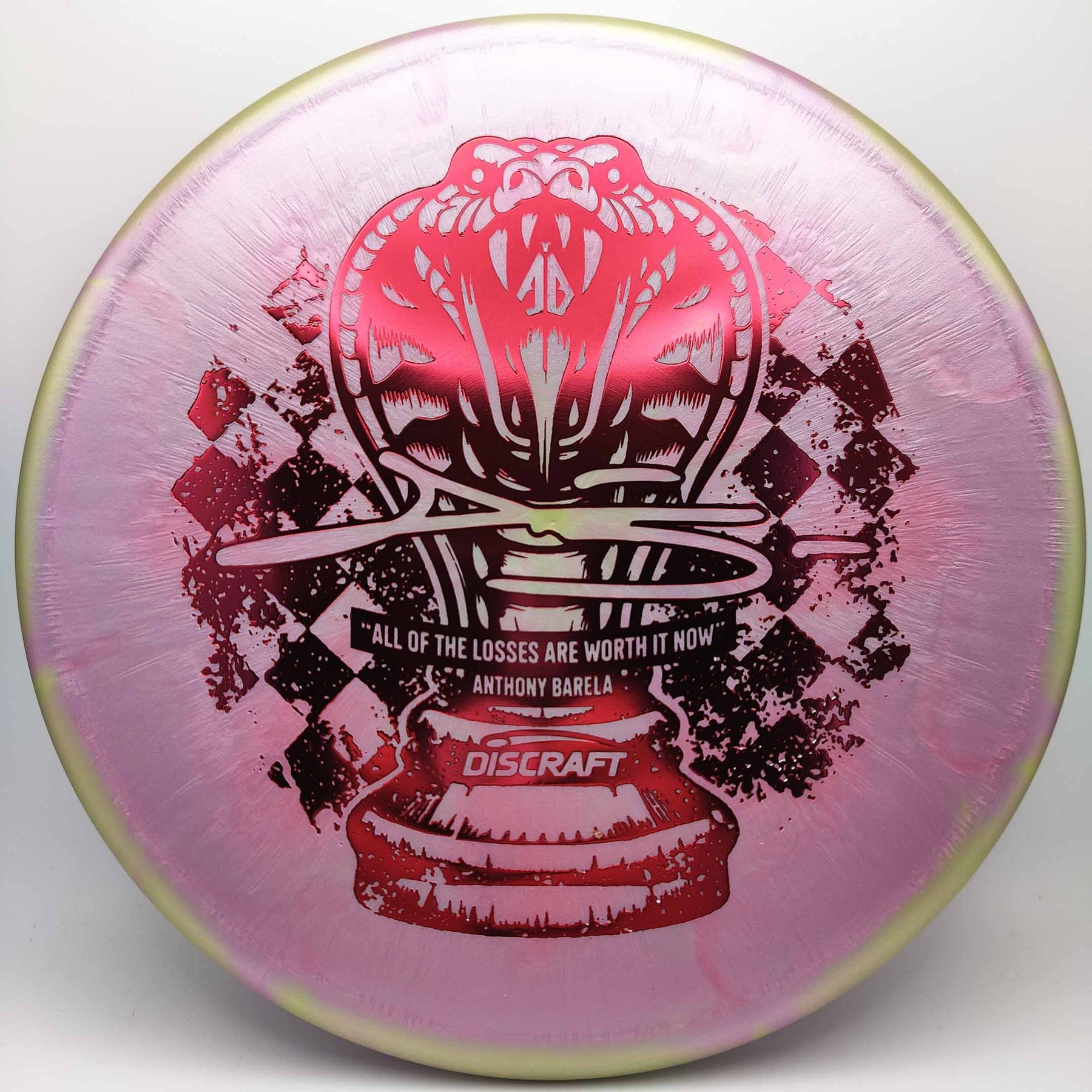 Discraft Zone - Titanium Colorshift Swirl Anthony Barela "Checkmate" 170-174g