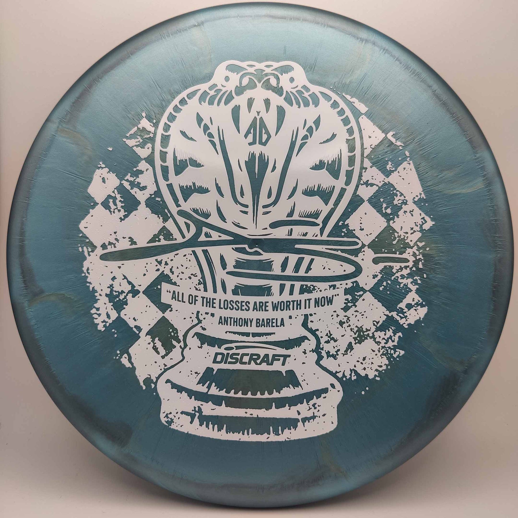 Discraft Zone - Titanium Colorshift Swirl Anthony Barela "Checkmate" 170-174g