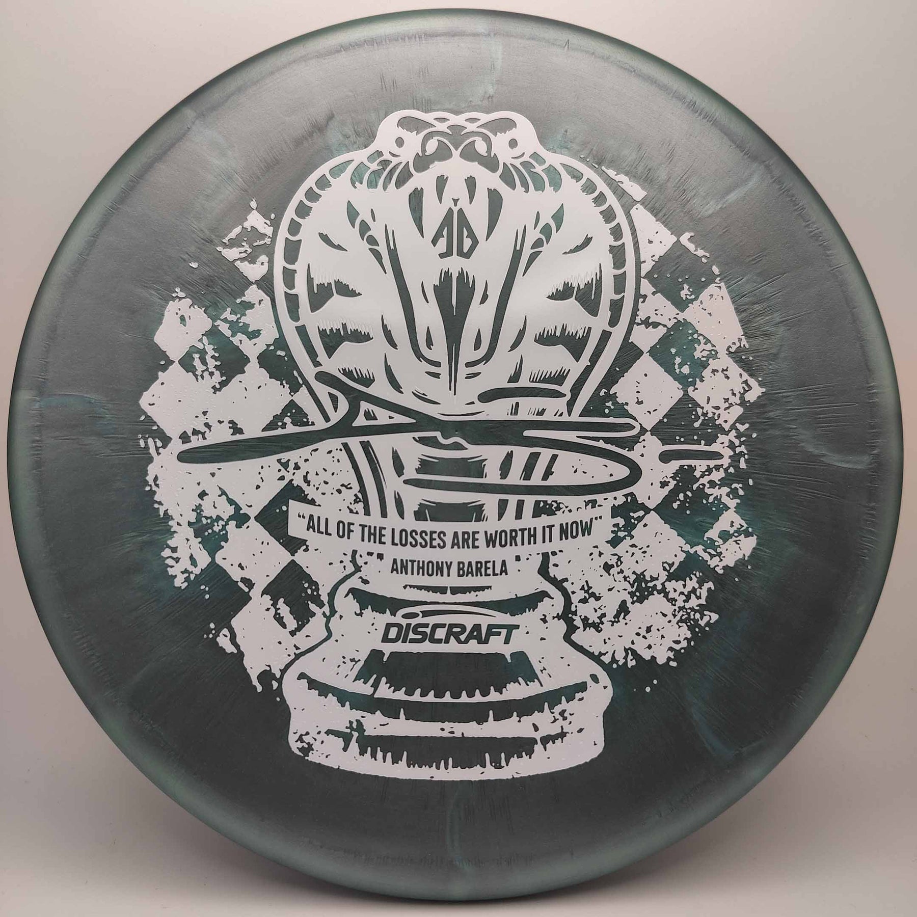 Discraft Zone - Titanium Colorshift Swirl Anthony Barela "Checkmate" 170-174g