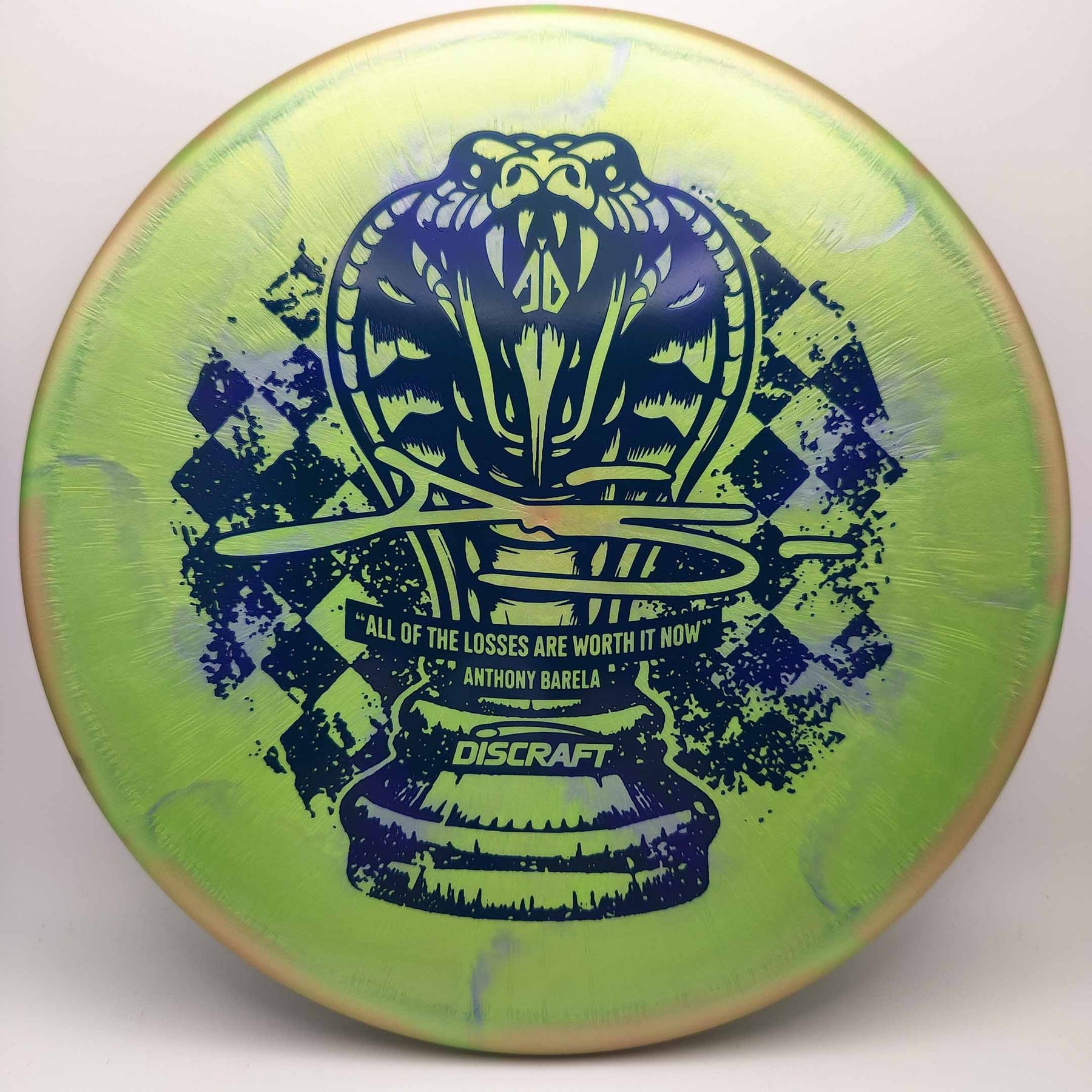 Discraft Zone - Titanium Colorshift Swirl Anthony Barela "Checkmate" 170-174g