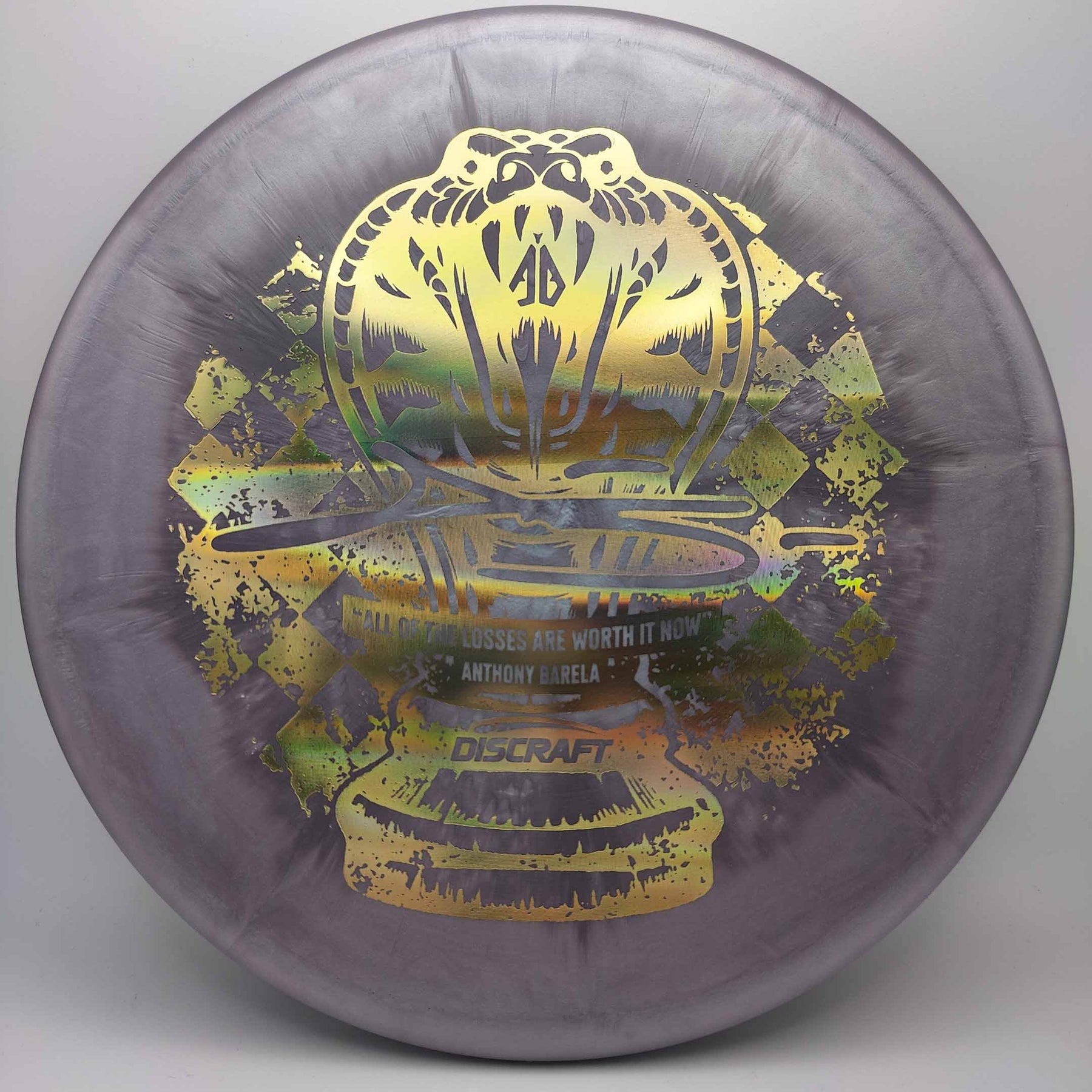 Discraft Zone - Titanium Colorshift Swirl Anthony Barela "Checkmate" 170-174g