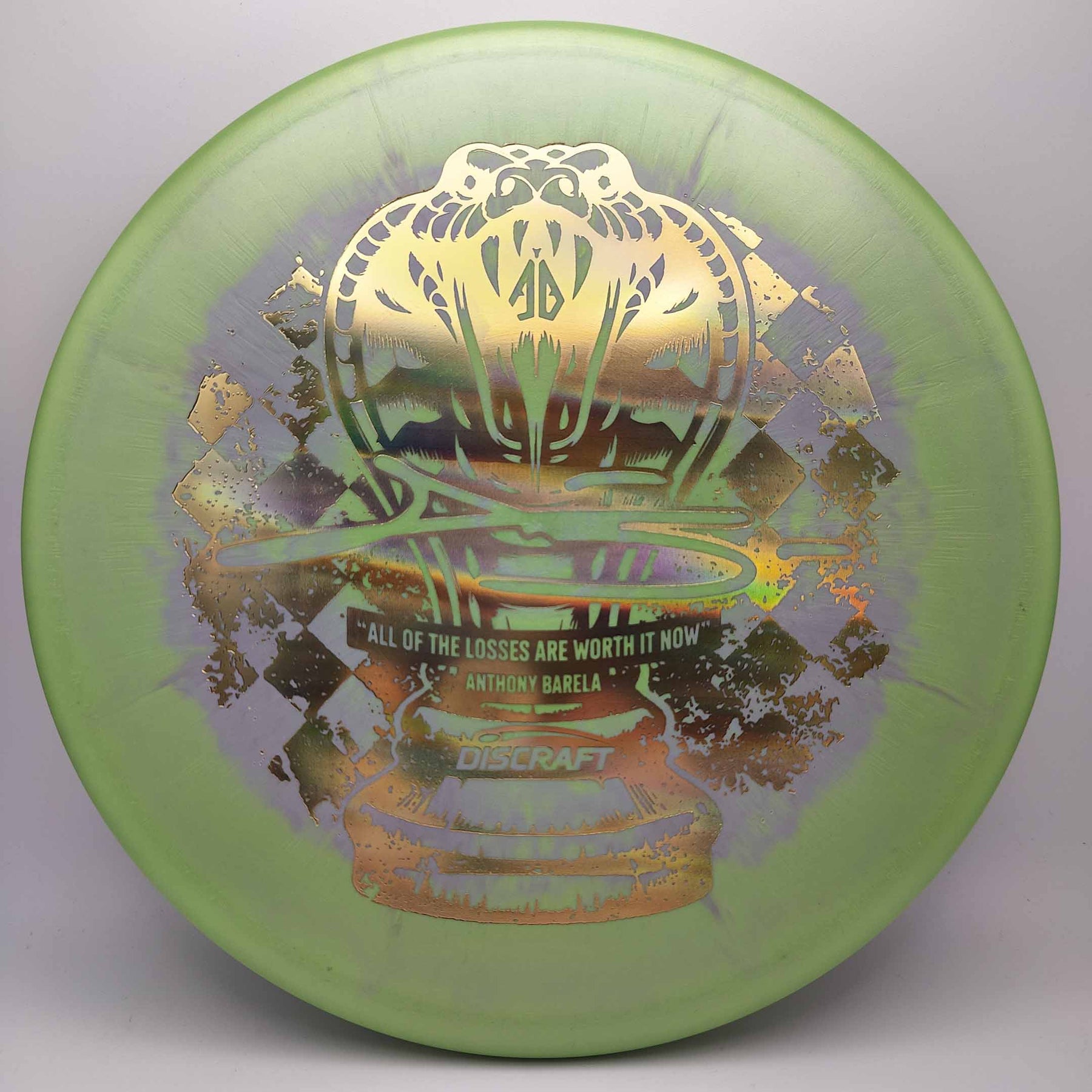 Discraft Zone - Titanium Colorshift Swirl Anthony Barela "Checkmate" 170-174g