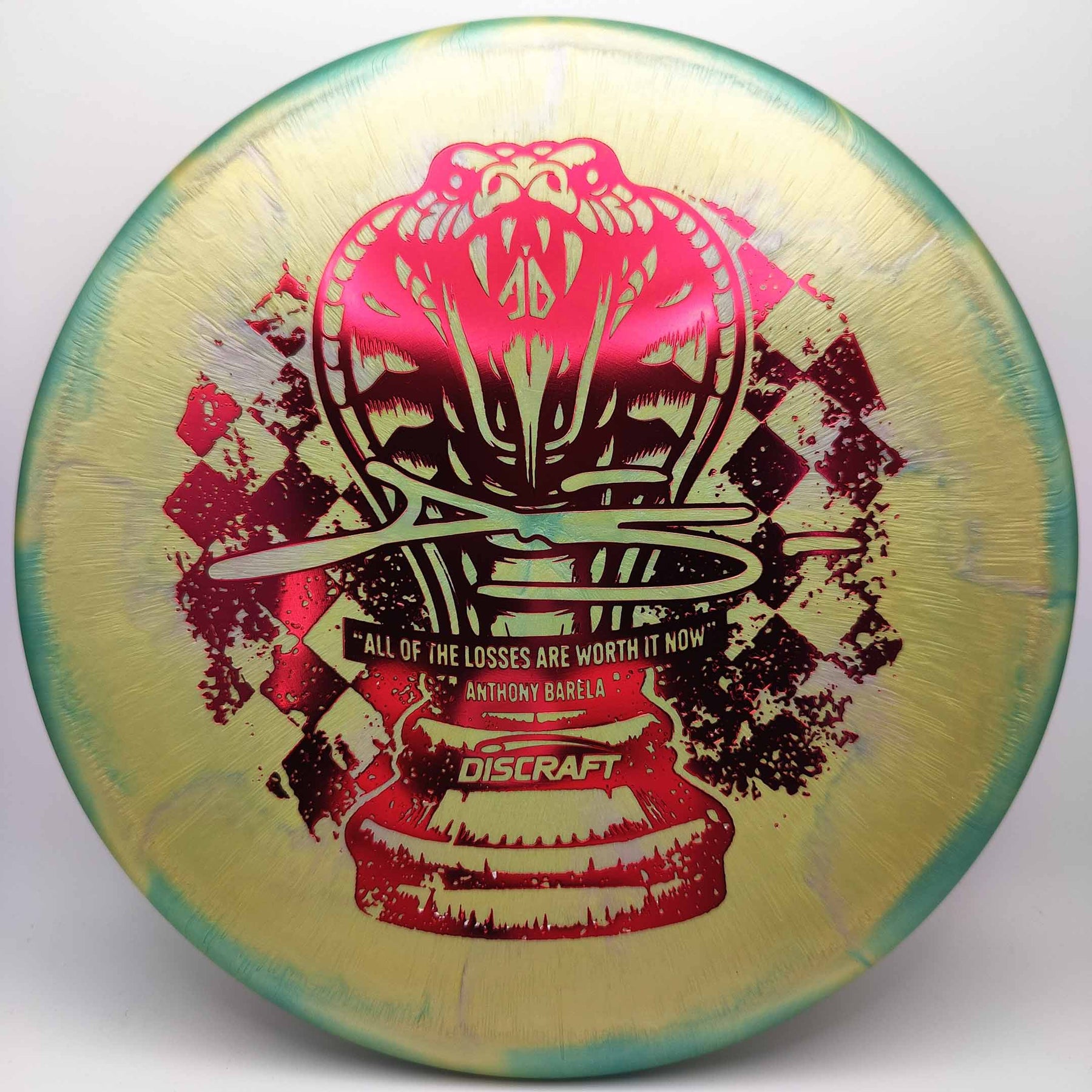 Discraft Zone - Titanium Colorshift Swirl Anthony Barela "Checkmate" 170-174g