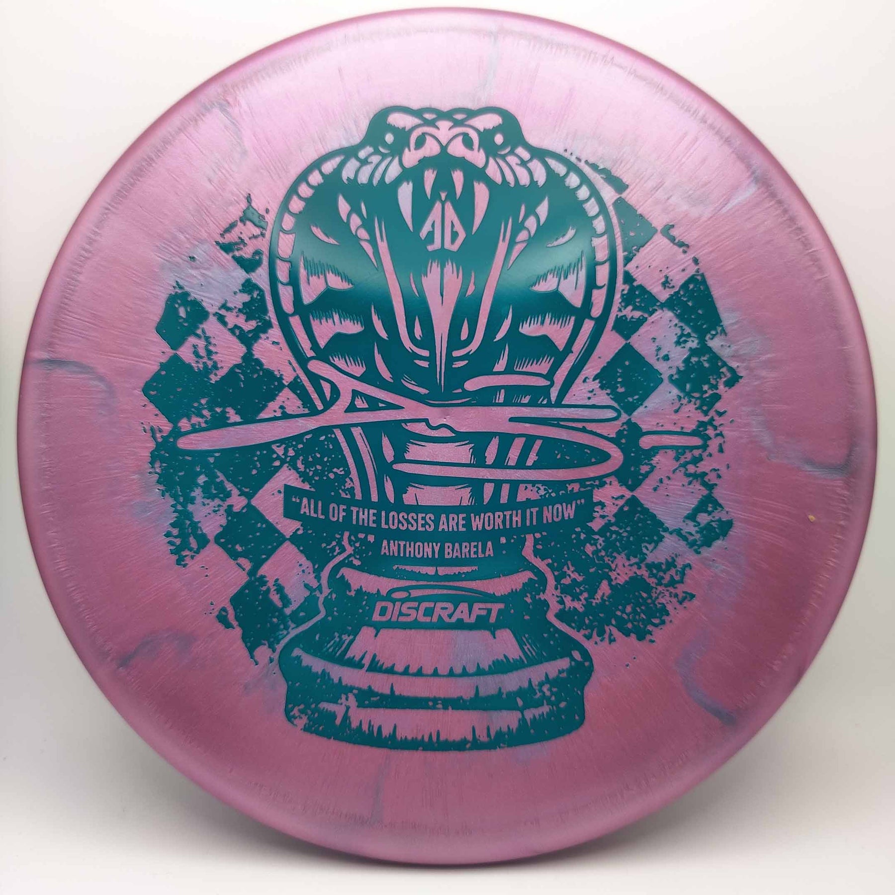 Discraft Zone - Titanium Colorshift Swirl Anthony Barela "Checkmate" 170-174g