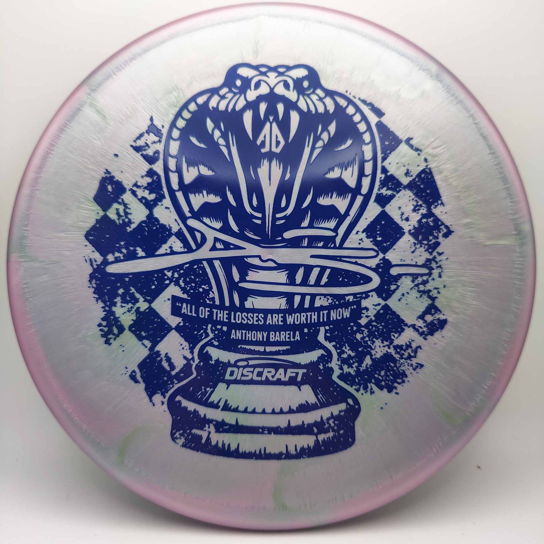 Discraft Zone - Titanium Colorshift Swirl Anthony Barela "Checkmate" 170-174g