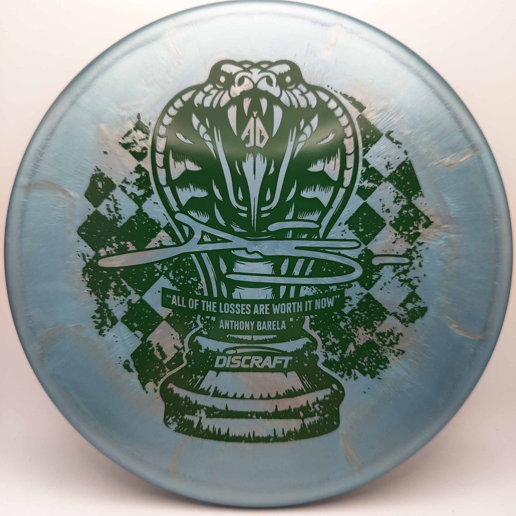 Discraft Zone - Titanium Colorshift Swirl Anthony Barela "Checkmate" 170-174g