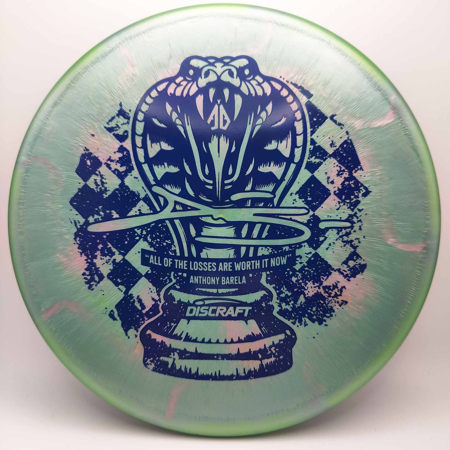 Discraft Zone - Titanium Colorshift Swirl Anthony Barela "Checkmate" 170-174g