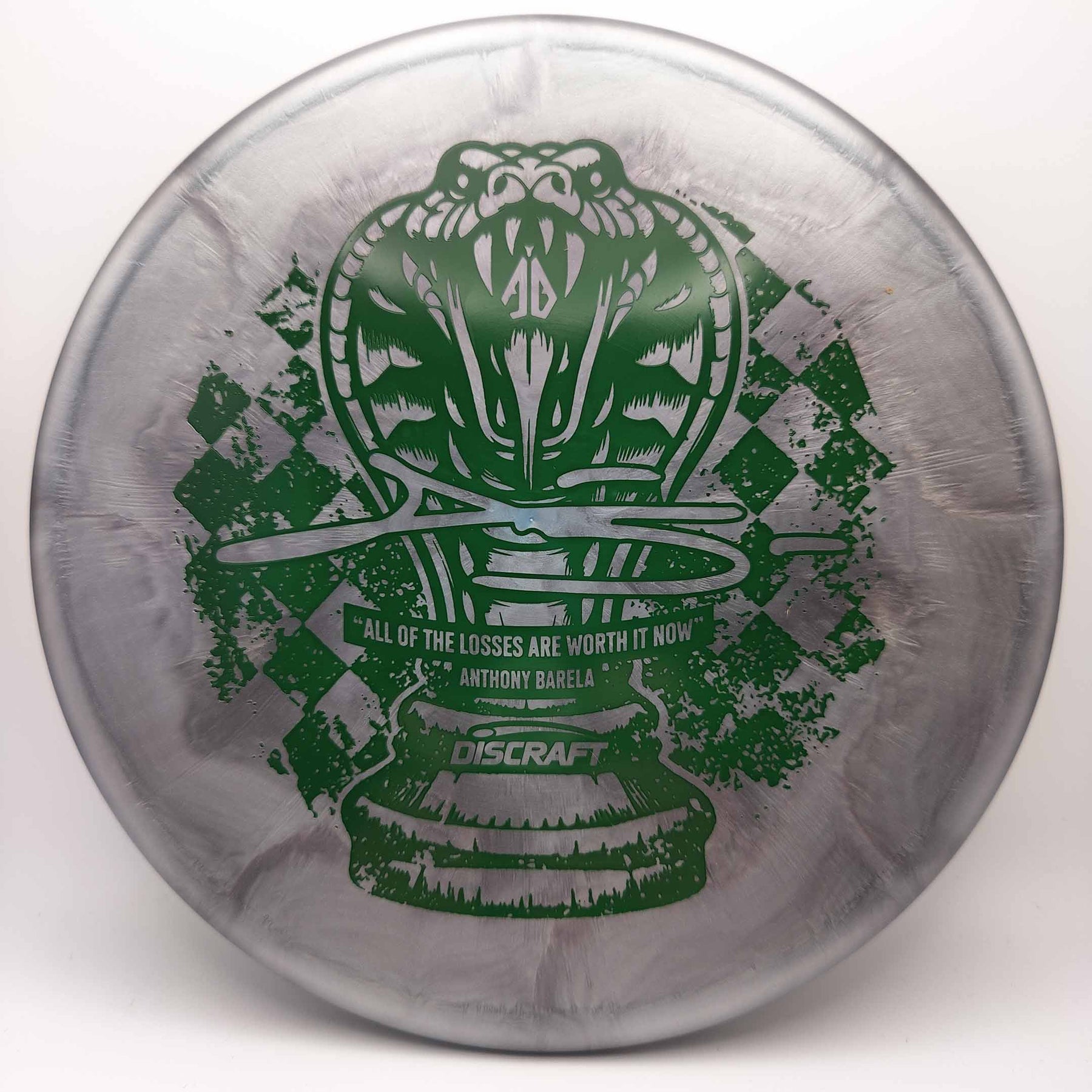 Discraft Zone - Titanium Colorshift Swirl Anthony Barela "Checkmate" 170-174g