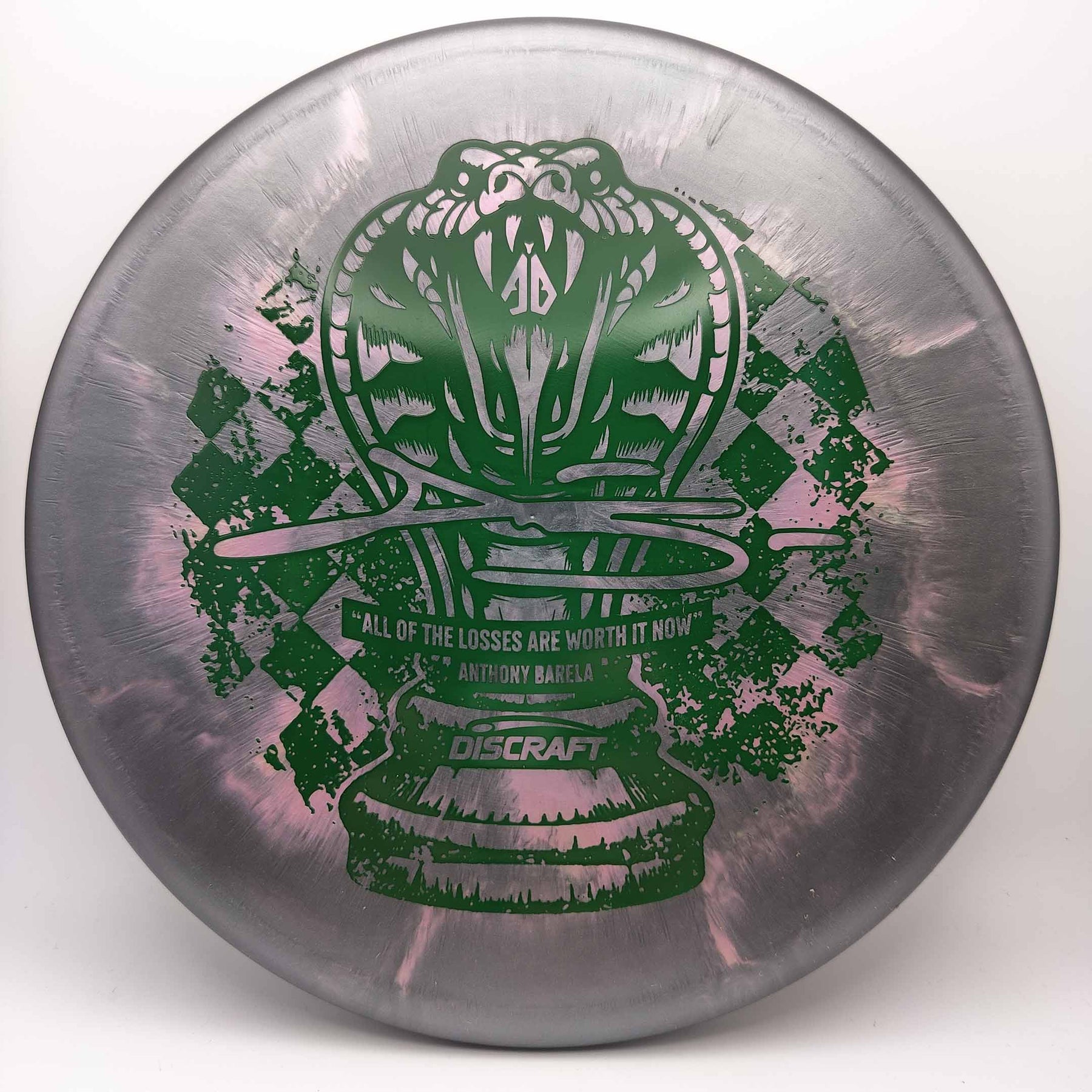 Discraft Zone - Titanium Colorshift Swirl Anthony Barela "Checkmate" 170-174g