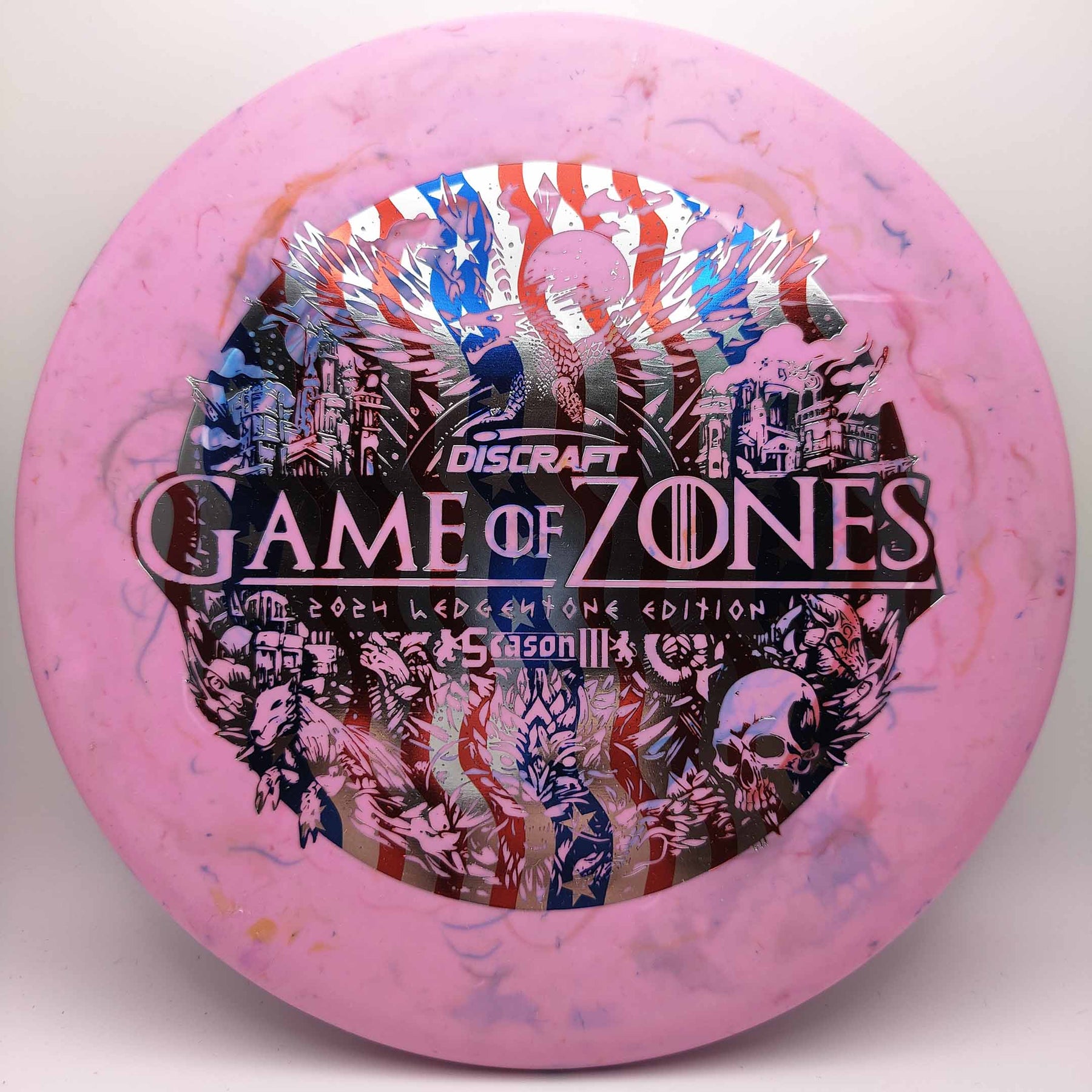 Discraft Zone - Game of Zones Glo Jawbreaker Ledgestone 2024 Season 3