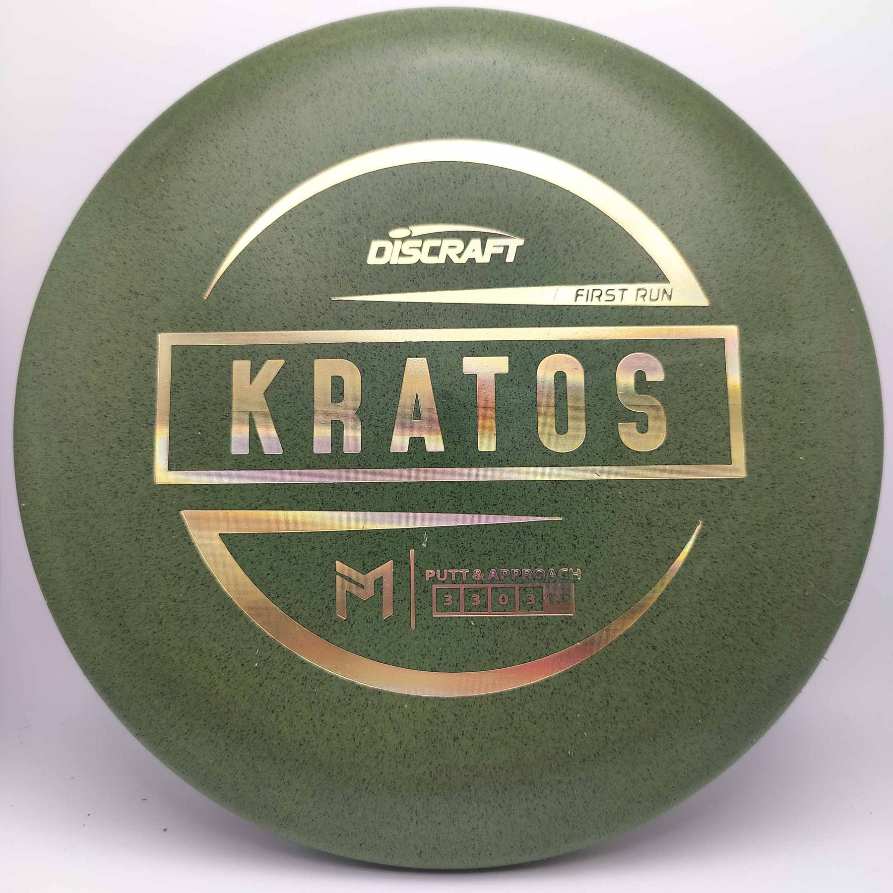 Discraft Kratos First Run Paul McBeth Rubber Blend