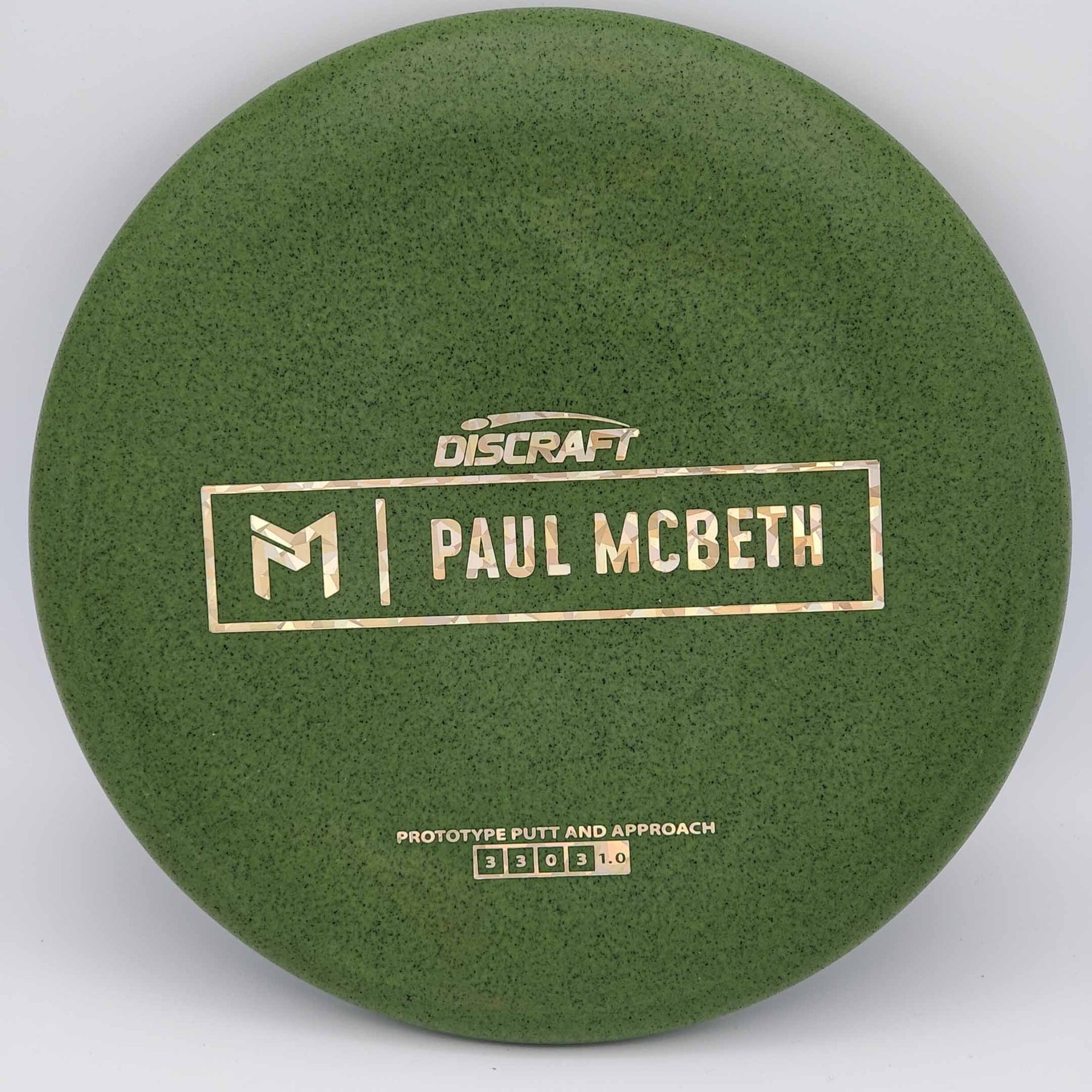 Discraft Kratos Prototype Paul McBeth Rubber Blend 173-174g