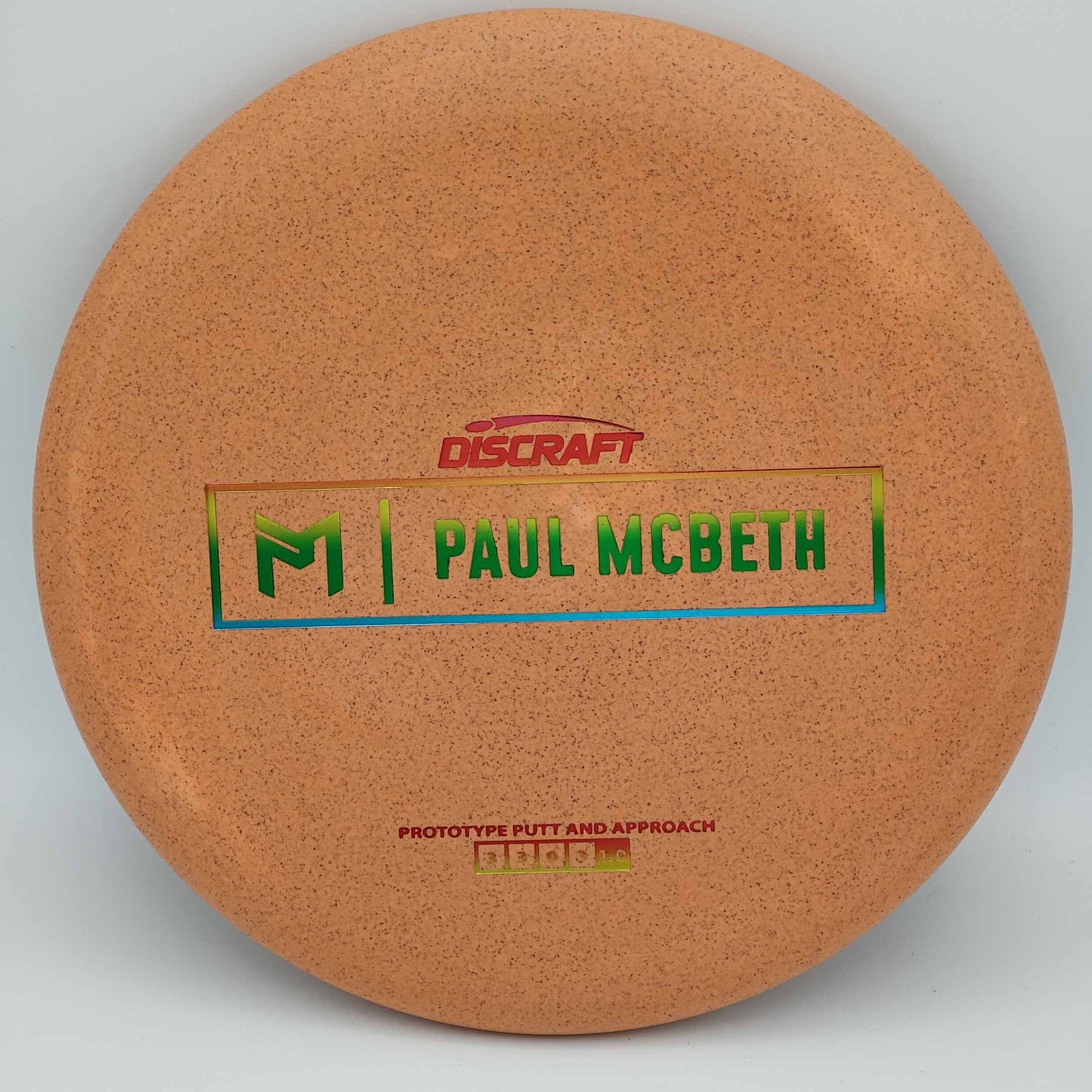 Discraft Kratos Prototype Paul McBeth Rubber Blend 173-174g