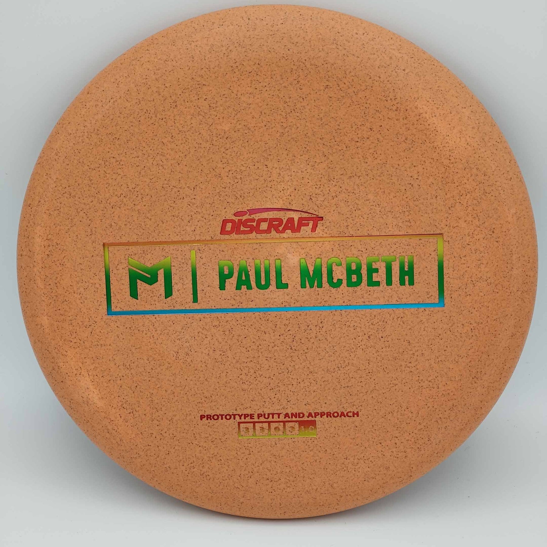 Discraft Kratos Prototype Paul McBeth Rubber Blend 173-174g