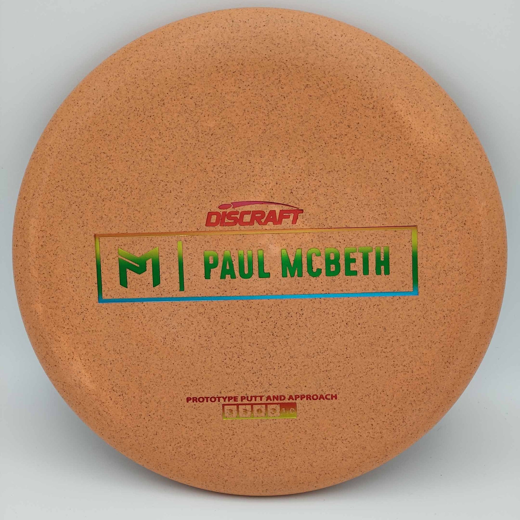 Discraft Kratos Prototype Paul McBeth Rubber Blend 173-174g