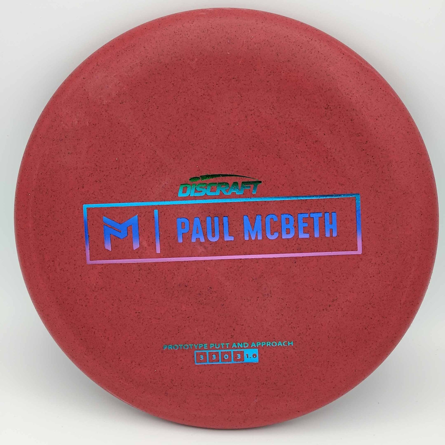 Discraft Kratos Prototype Paul McBeth Rubber Blend 173-174g