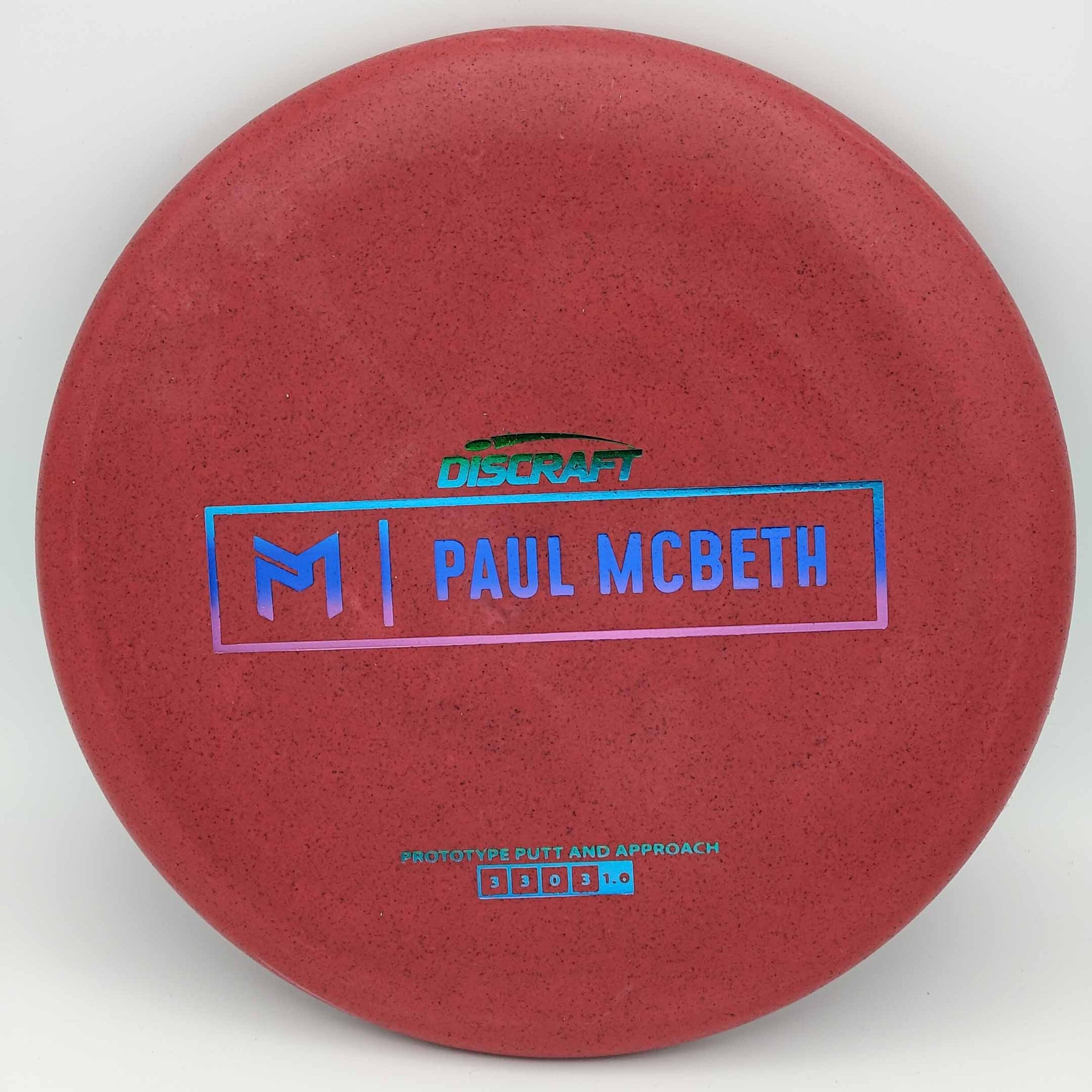 Discraft Kratos Prototype Paul McBeth Rubber Blend 173-174g