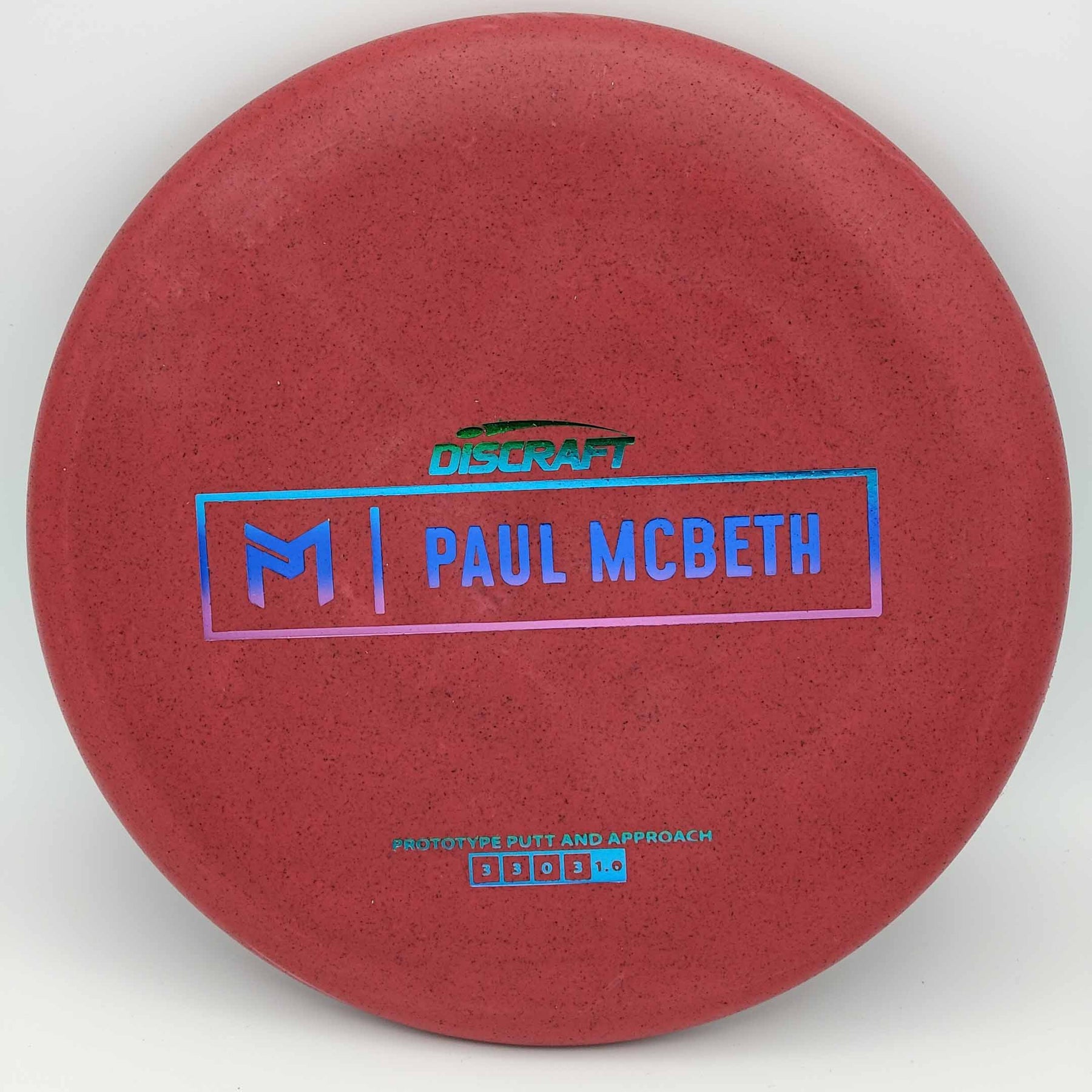 Discraft Kratos Prototype Paul McBeth Rubber Blend 173-174g