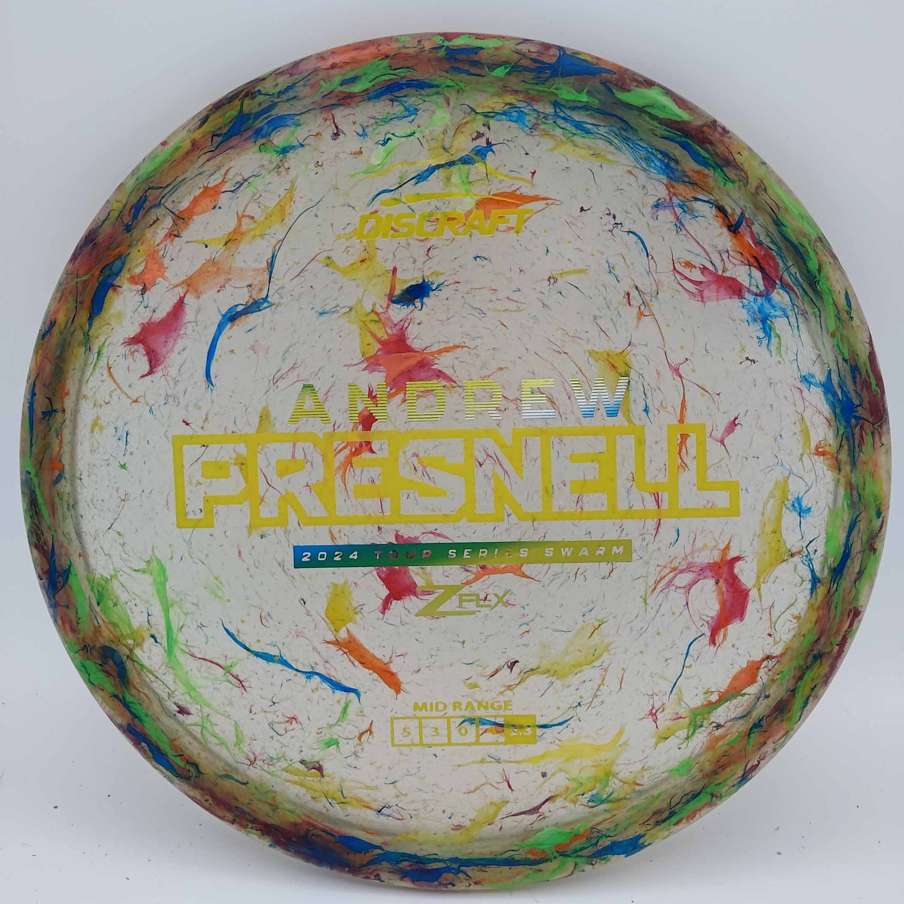 Discraft Swarm - Jawbreaker Z FLX 2024 Tour Series Andrew Presnell 177g+