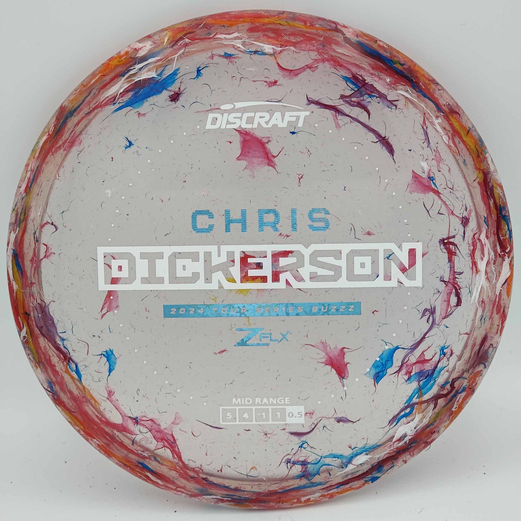Discraft Buzzz - Jawbreaker Z FLX 2024 Tour Series Chris Dickerson