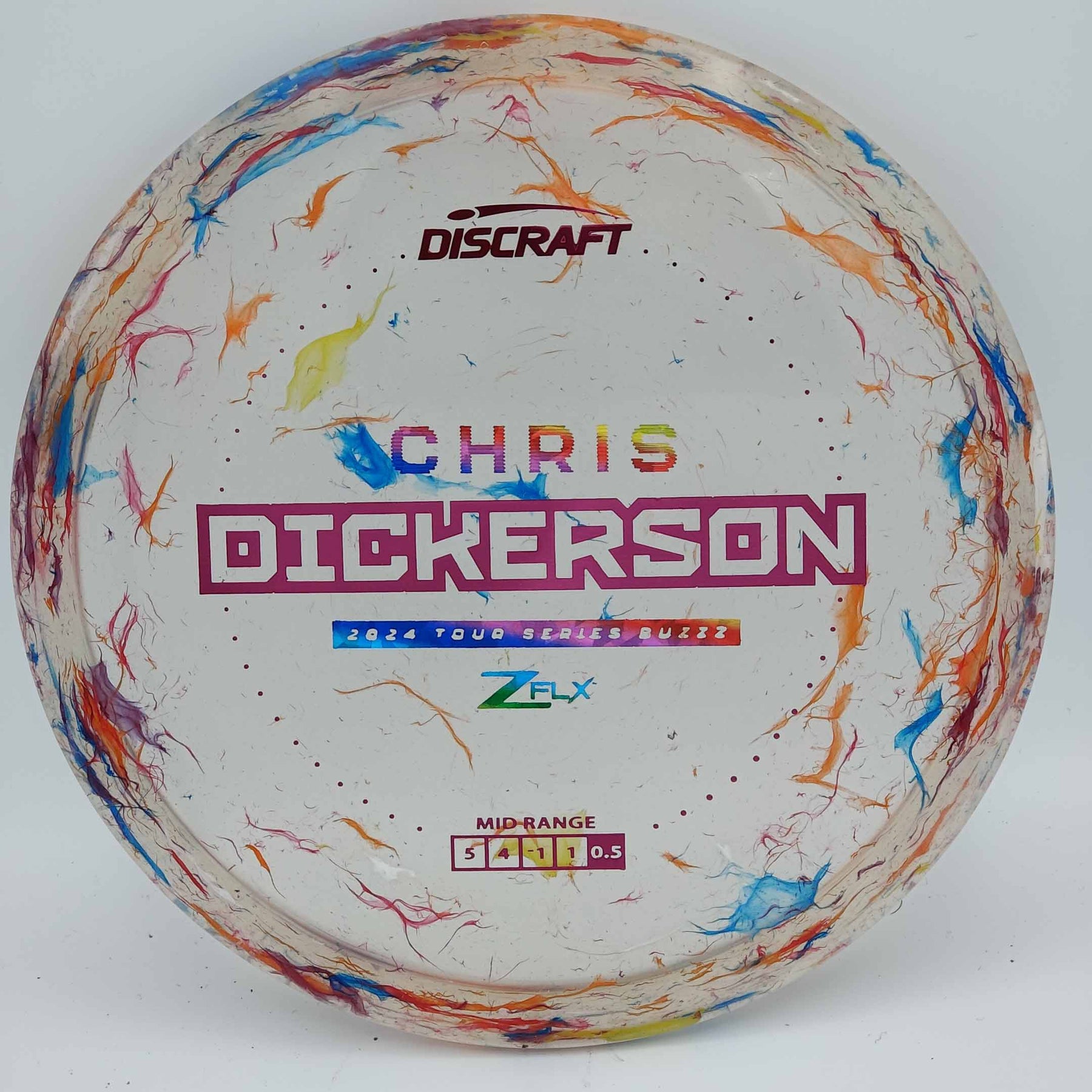 Discraft Buzzz - Jawbreaker Z FLX 2024 Tour Series Chris Dickerson