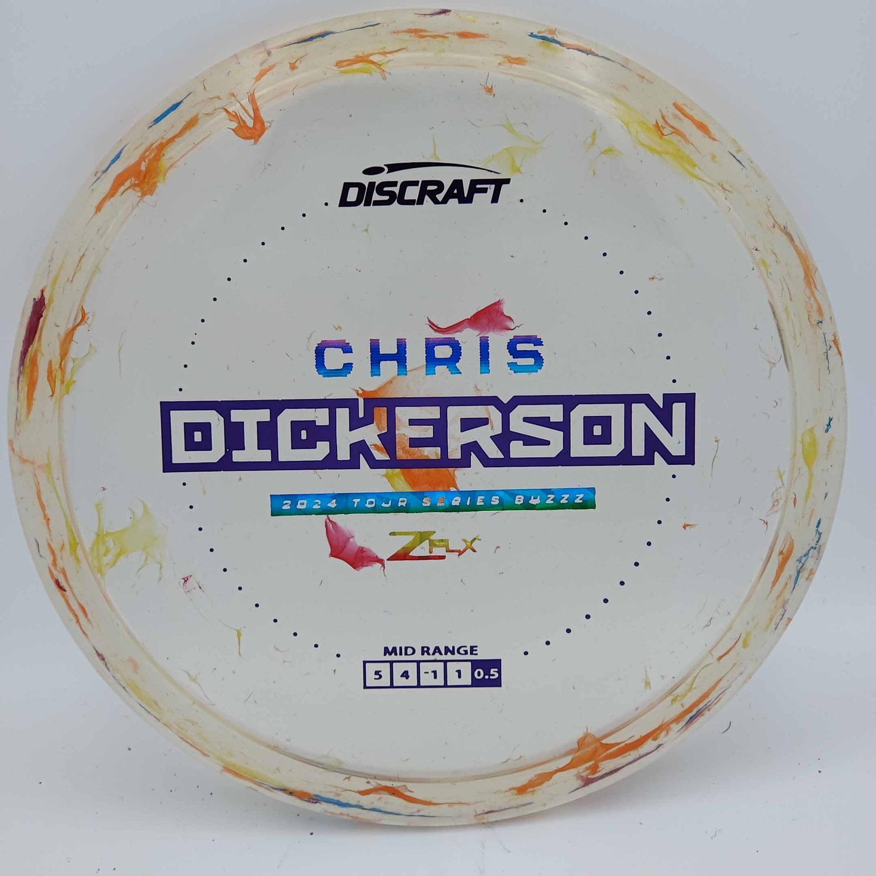 Discraft Buzzz - Jawbreaker Z FLX 2024 Tour Series Chris Dickerson