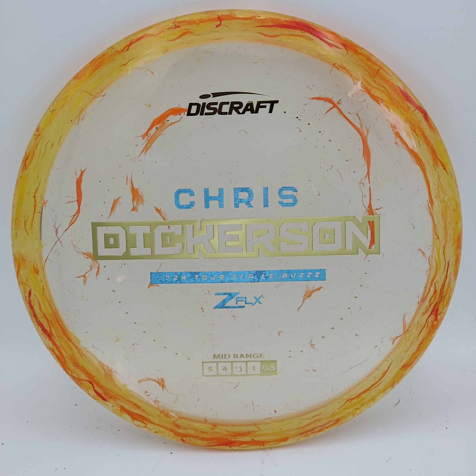 Discraft Buzzz - Jawbreaker Z FLX 2024 Tour Series Chris Dickerson