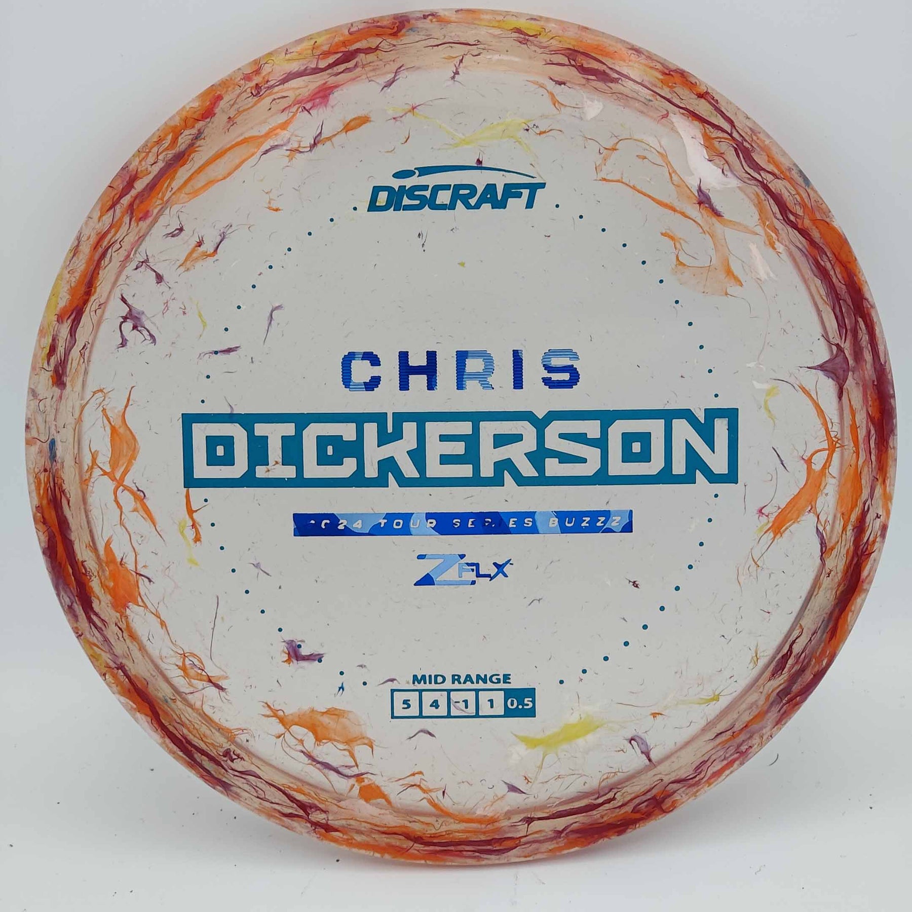Discraft Buzzz - Jawbreaker Z FLX 2024 Tour Series Chris Dickerson