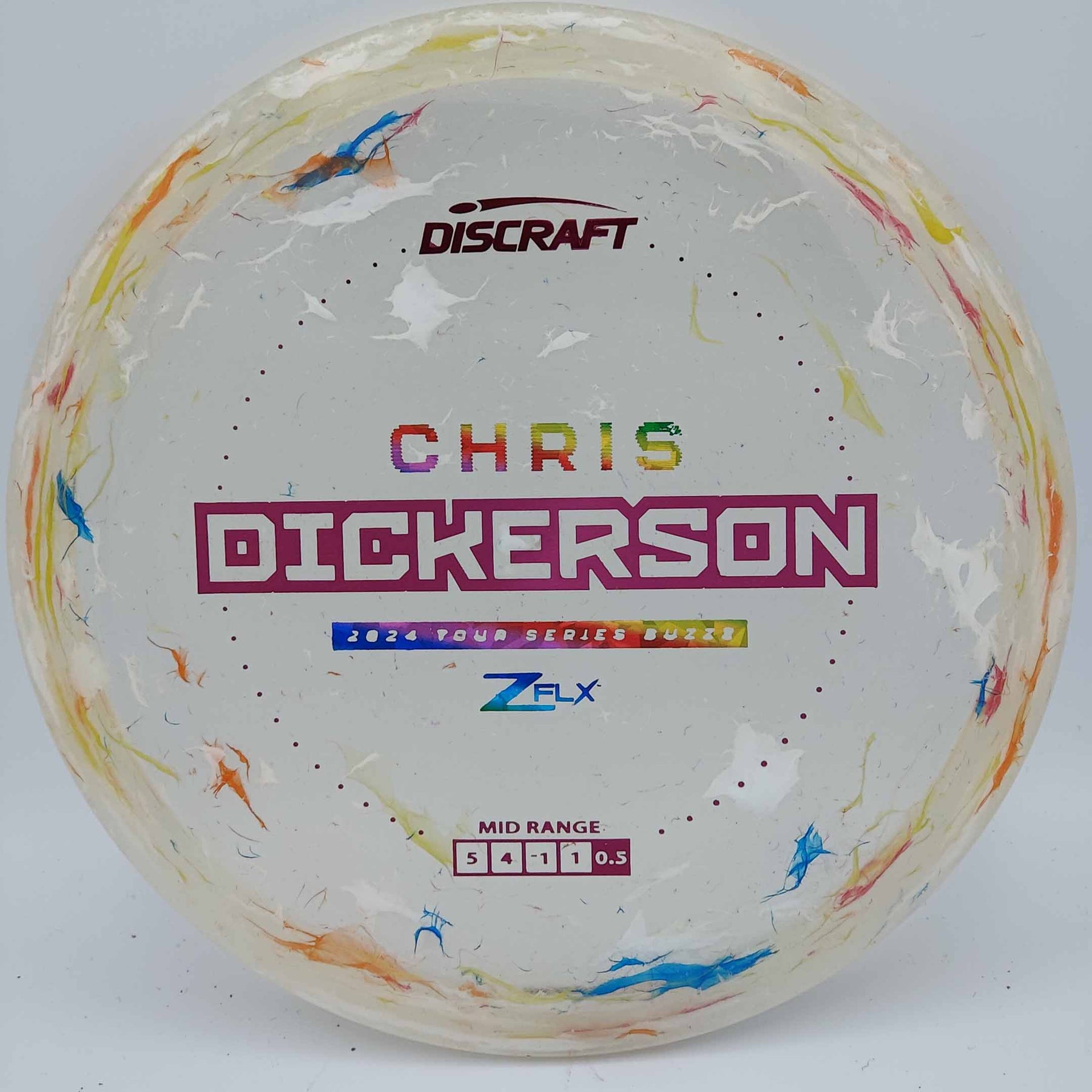 Discraft Buzzz - Jawbreaker Z FLX 2024 Tour Series Chris Dickerson