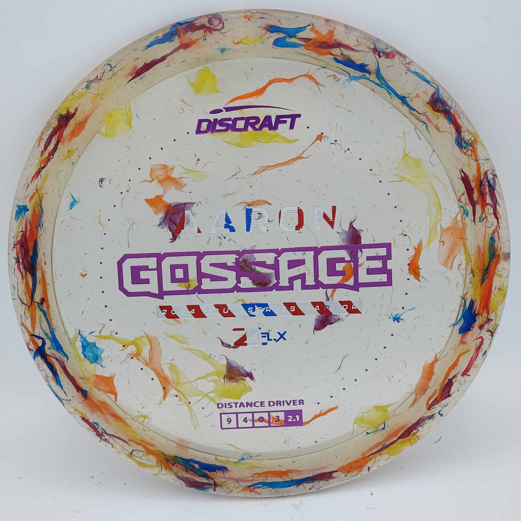 Discraft Raptor - Jawbreaker Z FLX Aaron Gossage Tour Series 2024