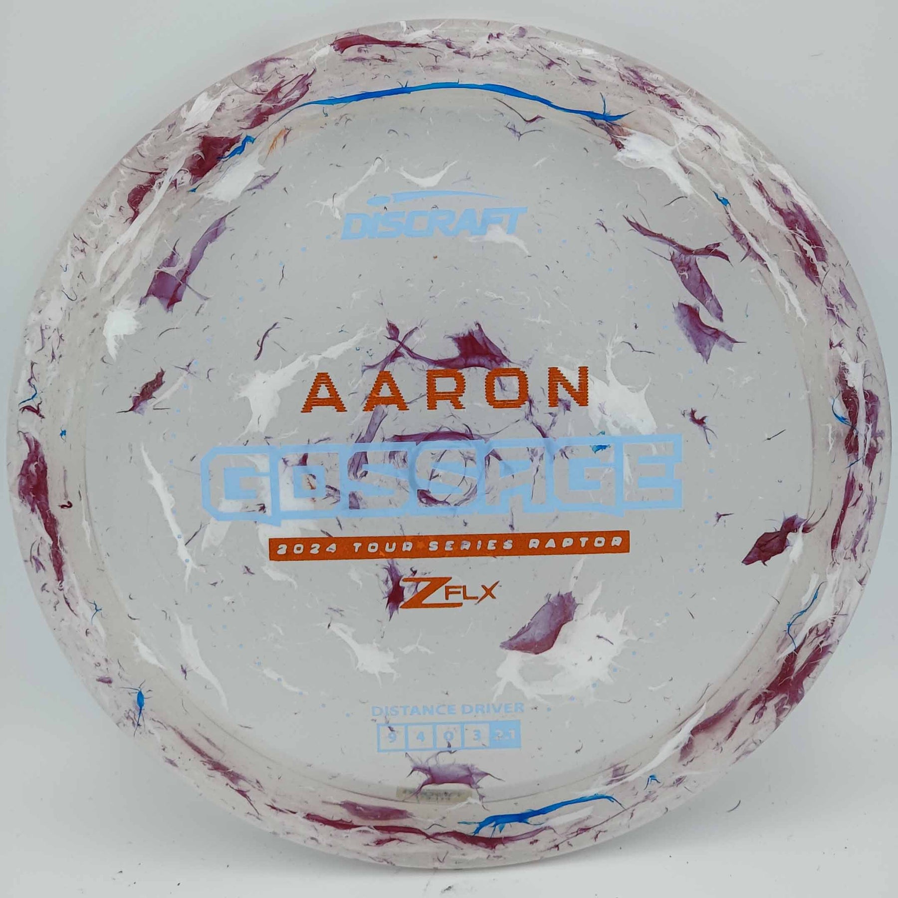 Discraft Raptor - Jawbreaker Z FLX Aaron Gossage Tour Series 2024