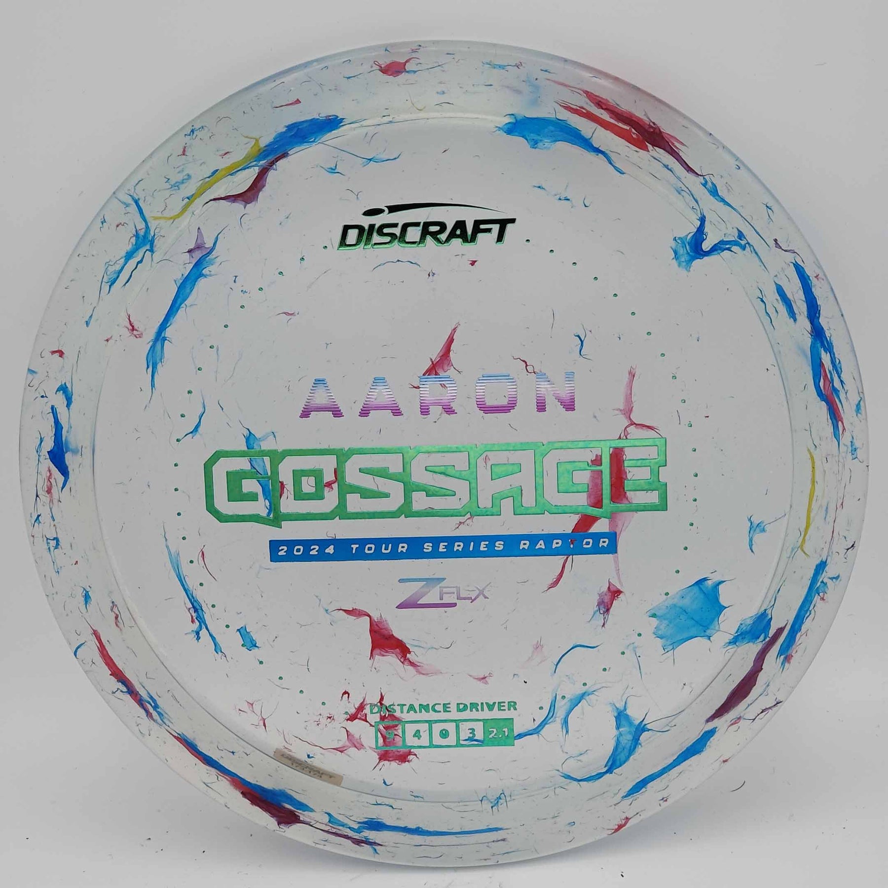 Discraft Raptor - Jawbreaker Z FLX Aaron Gossage Tour Series 2024