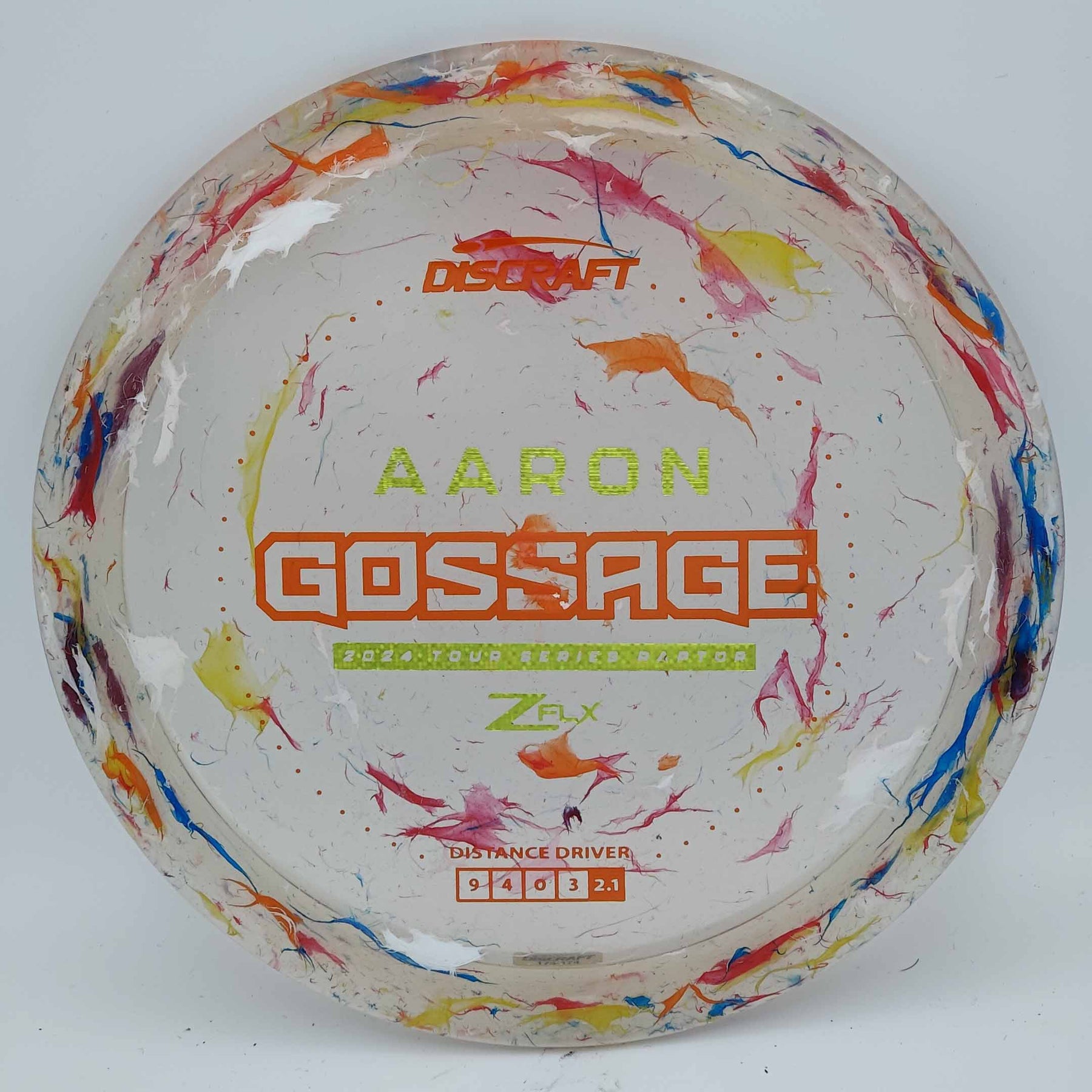 Discraft Raptor - Jawbreaker Z FLX Aaron Gossage Tour Series 2024