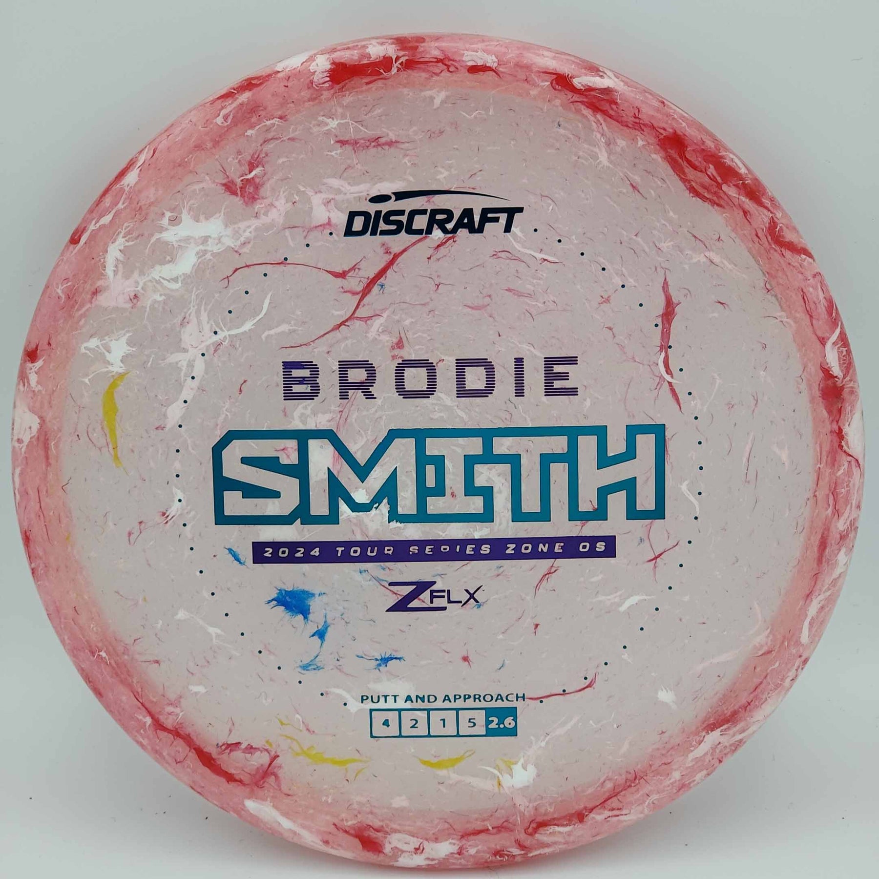Discraft Zone OS - Jawbreaker Z FLX 2024 Tour Series Brodie Smith