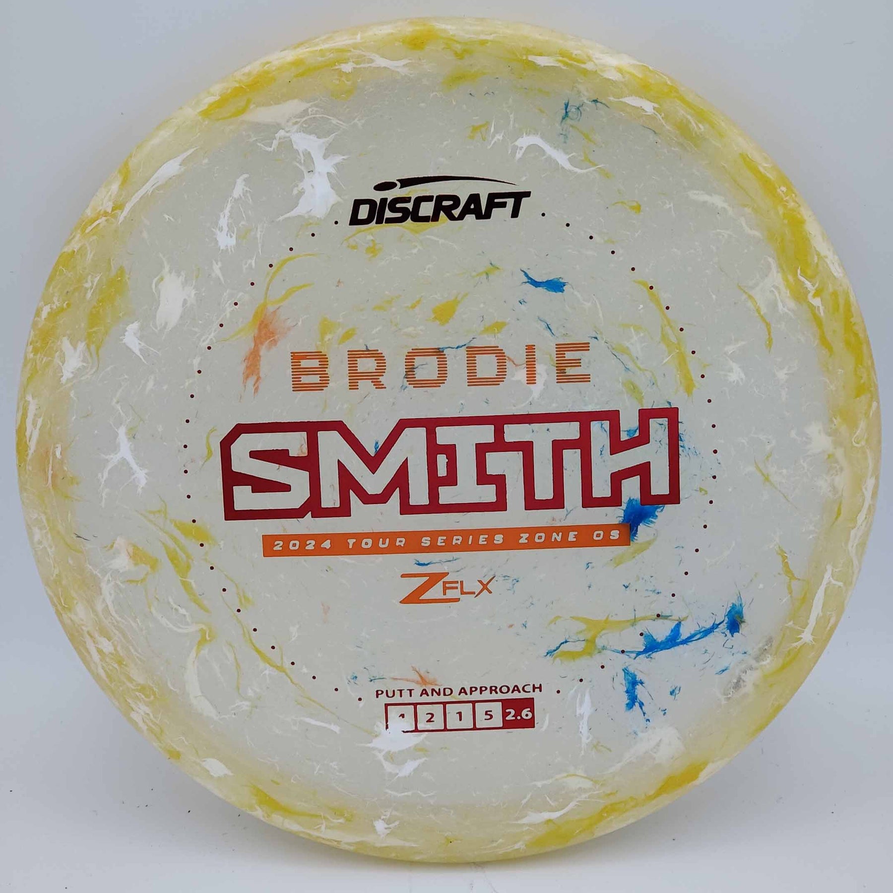 Discraft Zone OS - Jawbreaker Z FLX 2024 Tour Series Brodie Smith