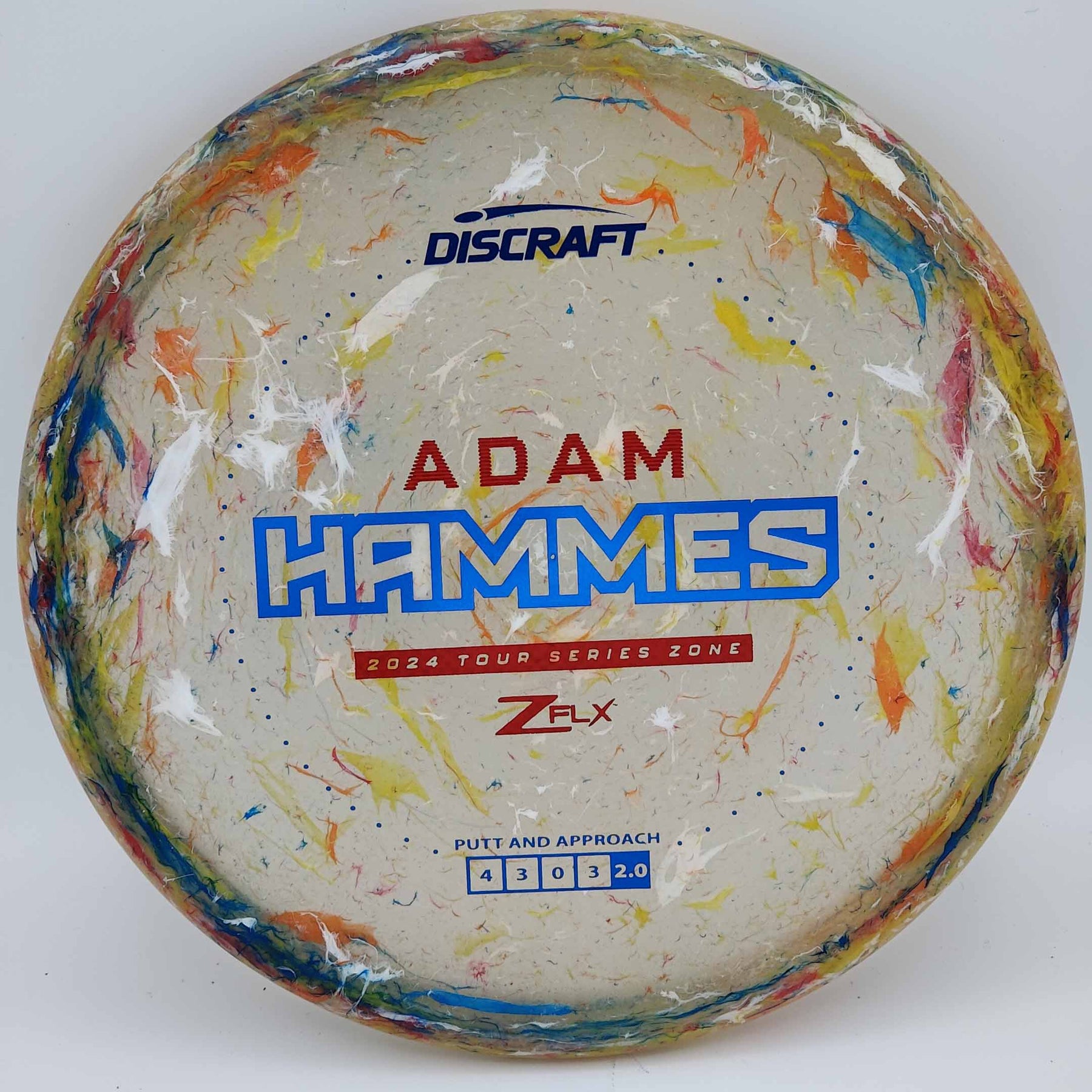 Discraft Zone - Jawbreaker Z FLX Adam Hammes Tour Series 2024