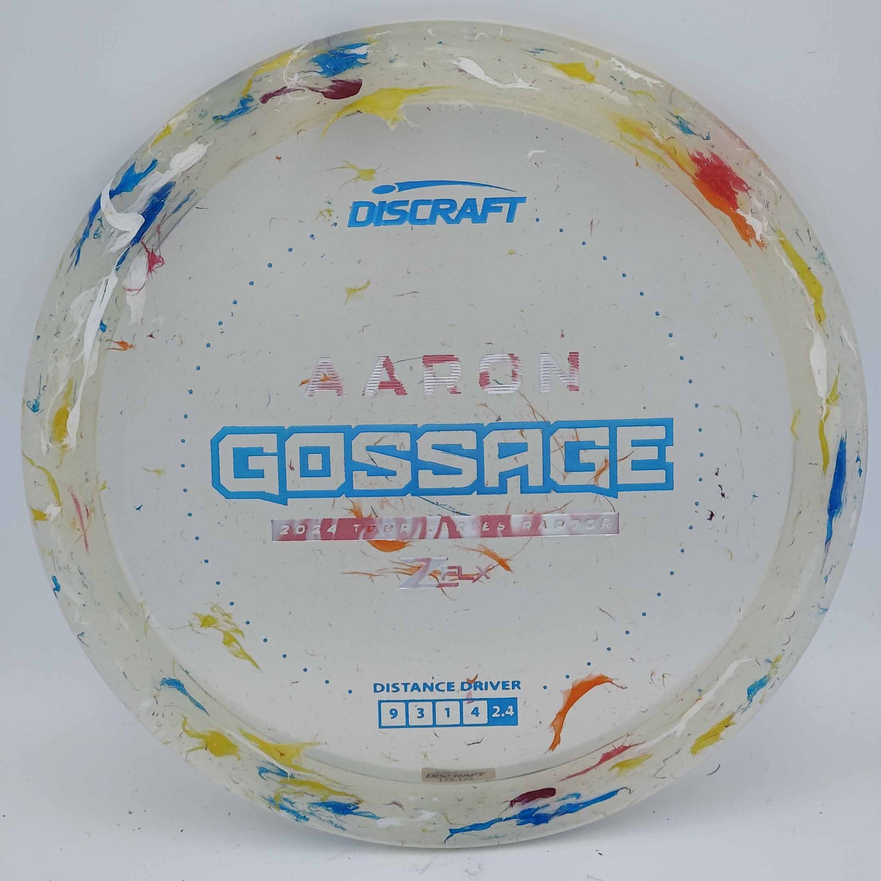 Discraft Raptor - Jawbreaker Z FLX Aaron Gossage Tour Series 2024