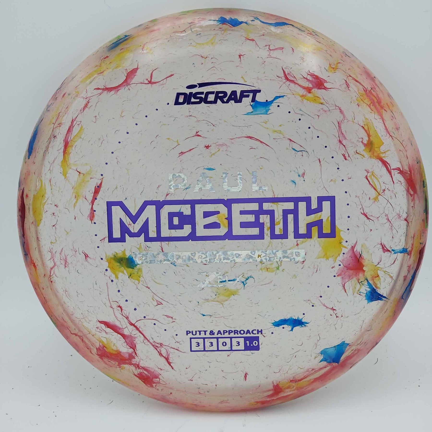 Discraft Kratos 2024 Tour Series Paul McBeth Jawbreaker Z FLX