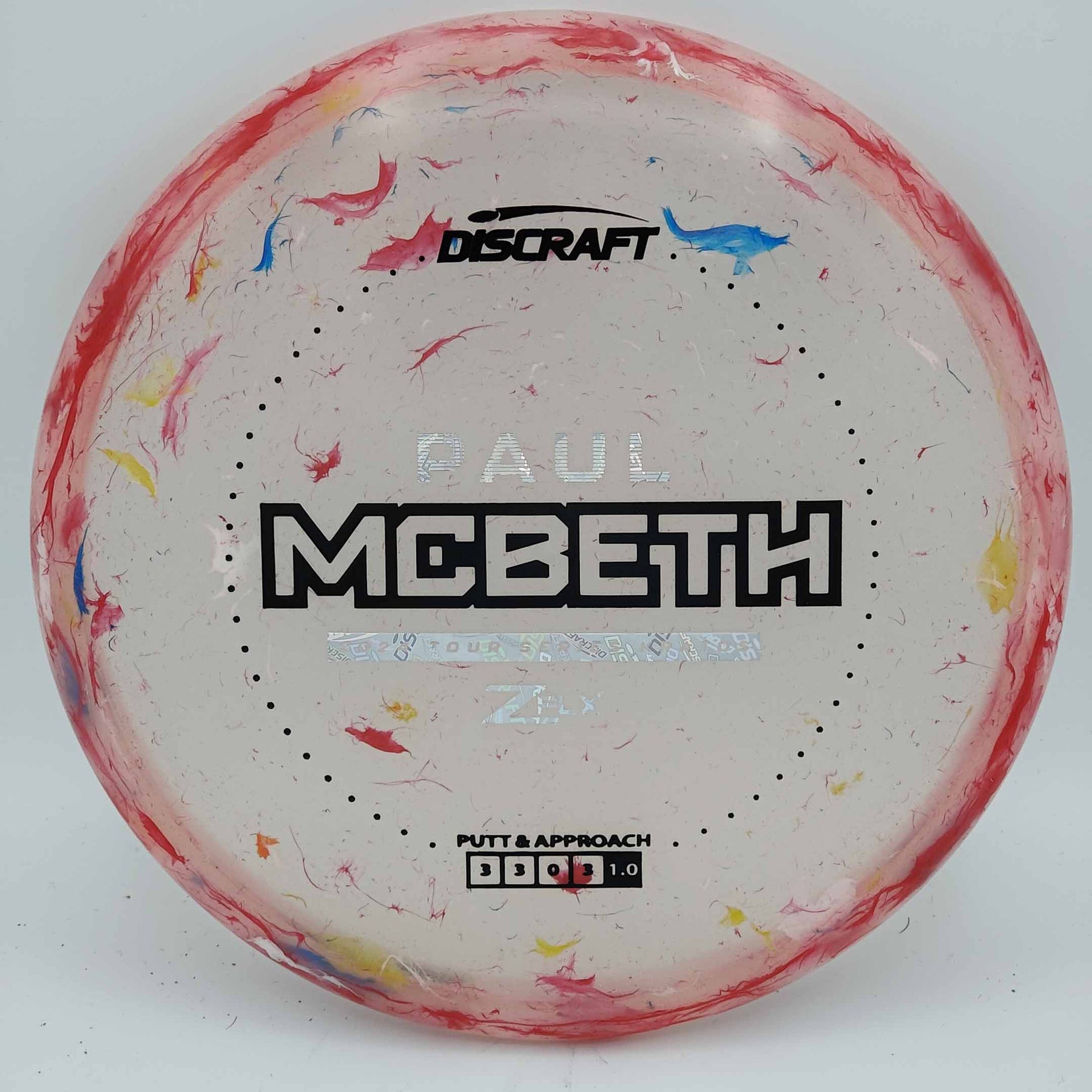 Discraft Kratos 2024 Tour Series Paul McBeth Jawbreaker Z FLX