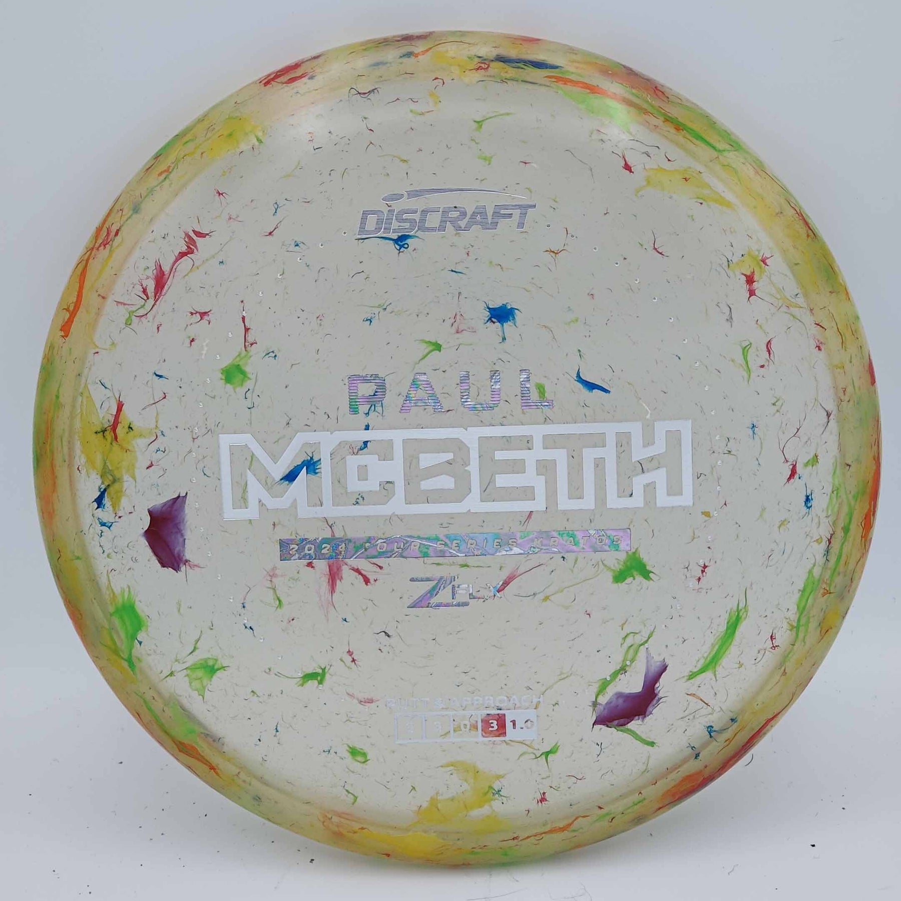 Discraft Kratos 2024 Tour Series Paul McBeth Jawbreaker Z FLX