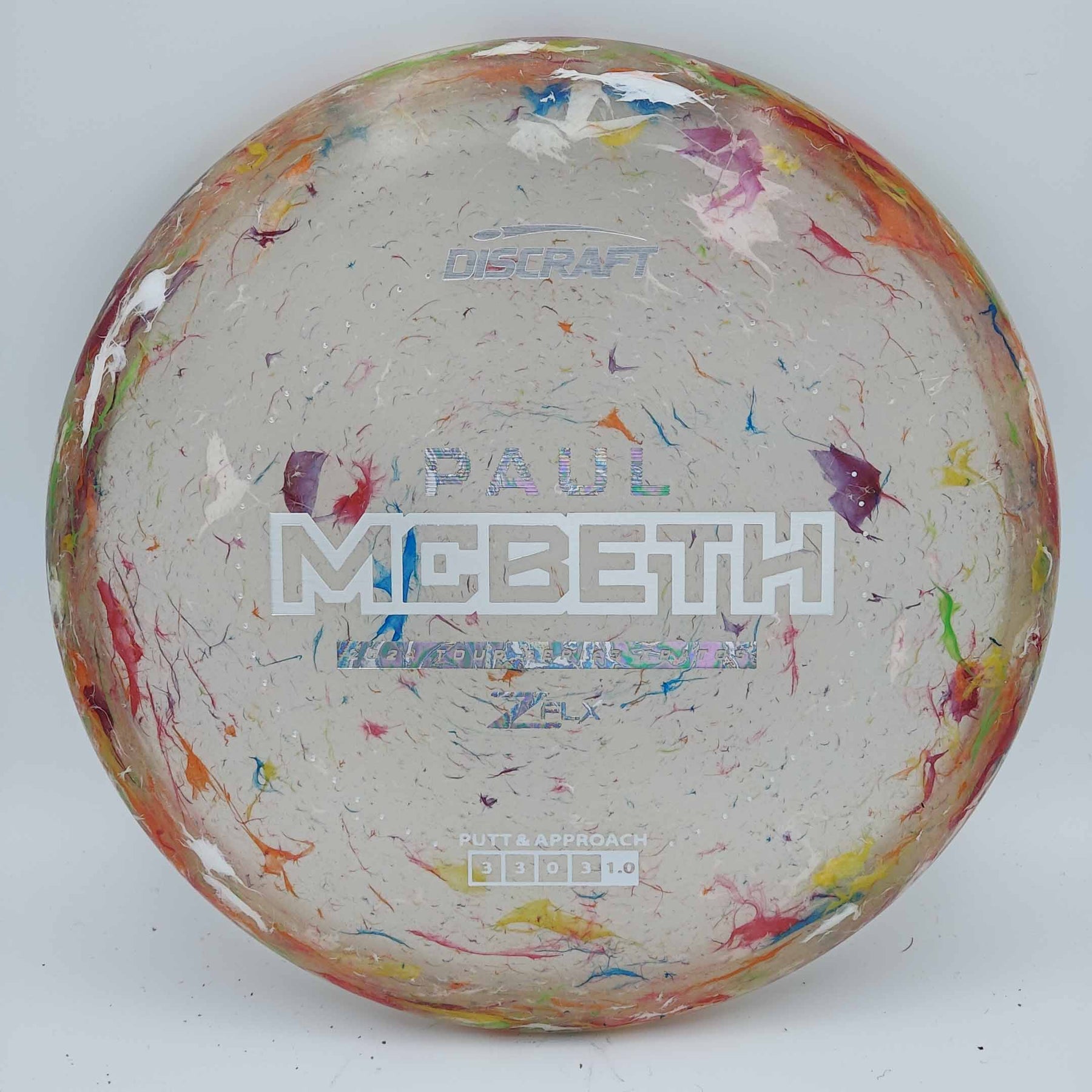Discraft Kratos 2024 Tour Series Paul McBeth Jawbreaker Z FLX