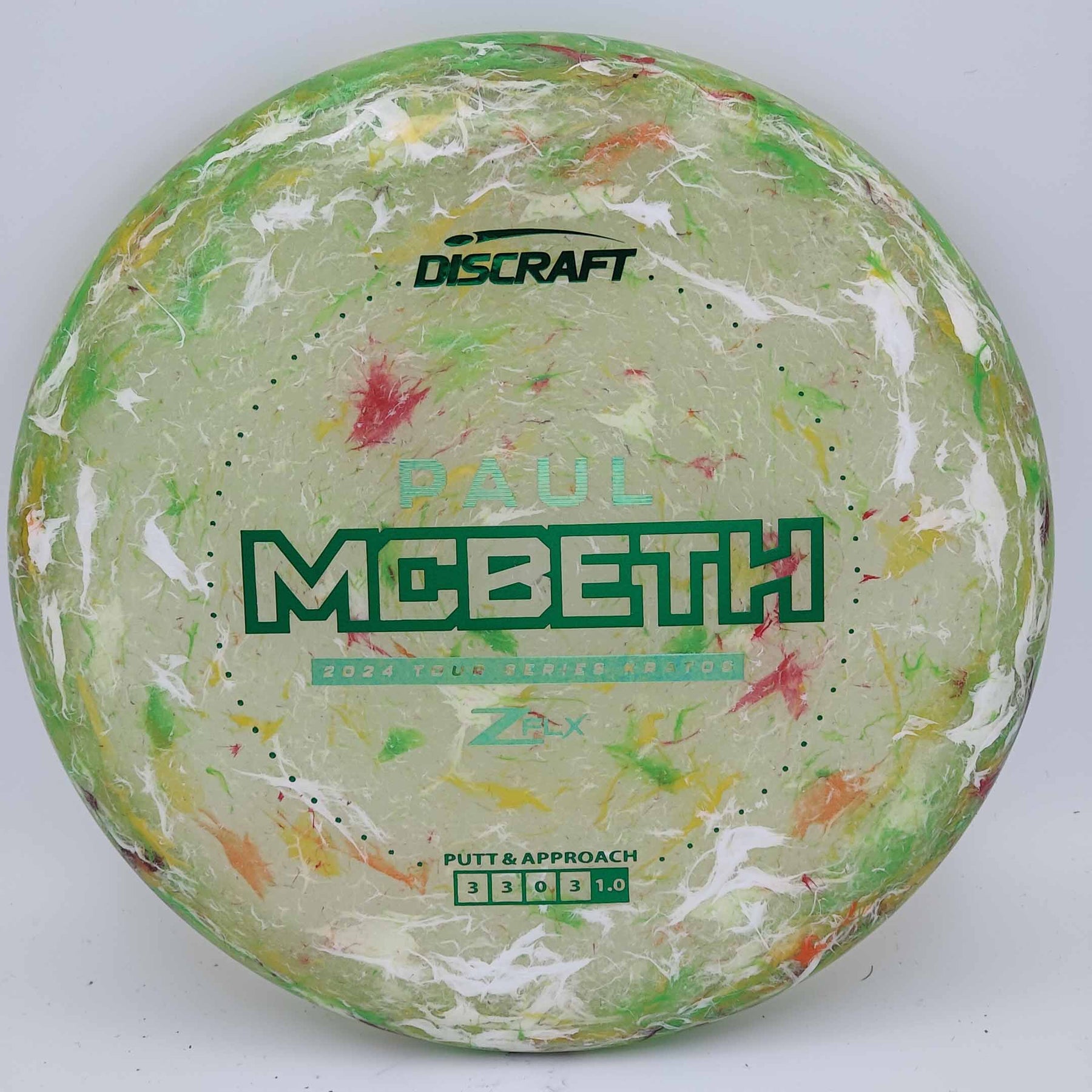 Discraft Kratos 2024 Tour Series Paul McBeth Jawbreaker Z FLX