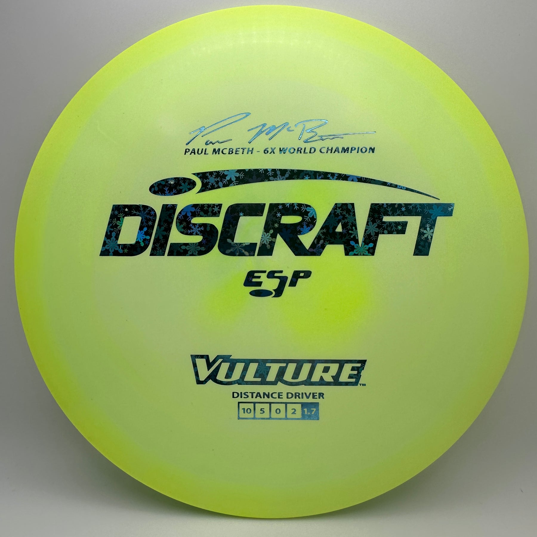 Discraft Vulture - ESP Paul McBeth 6x World Champion
