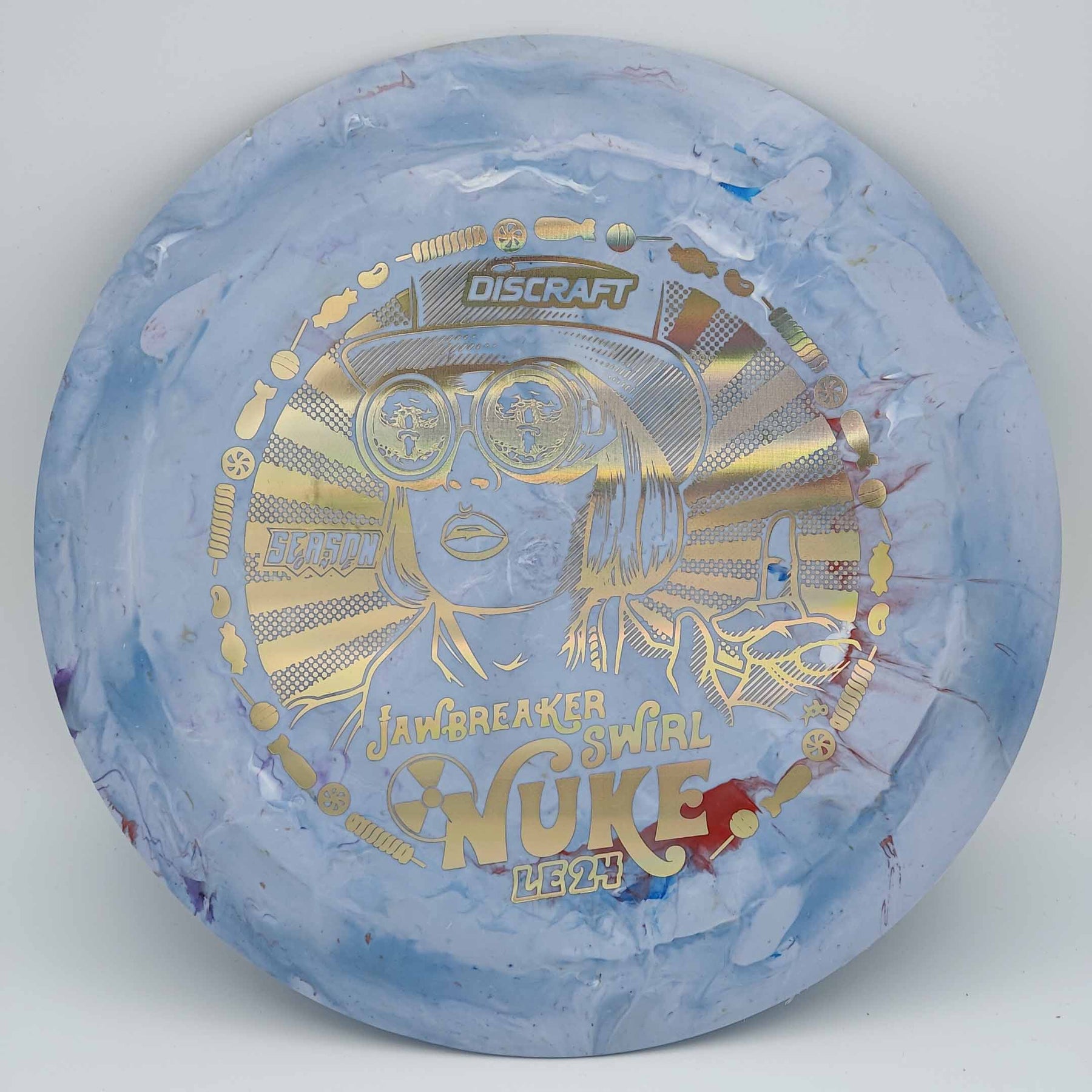 Discraft Nuke - Jawbreaker Swirl Ledgestone 2024 170-174g